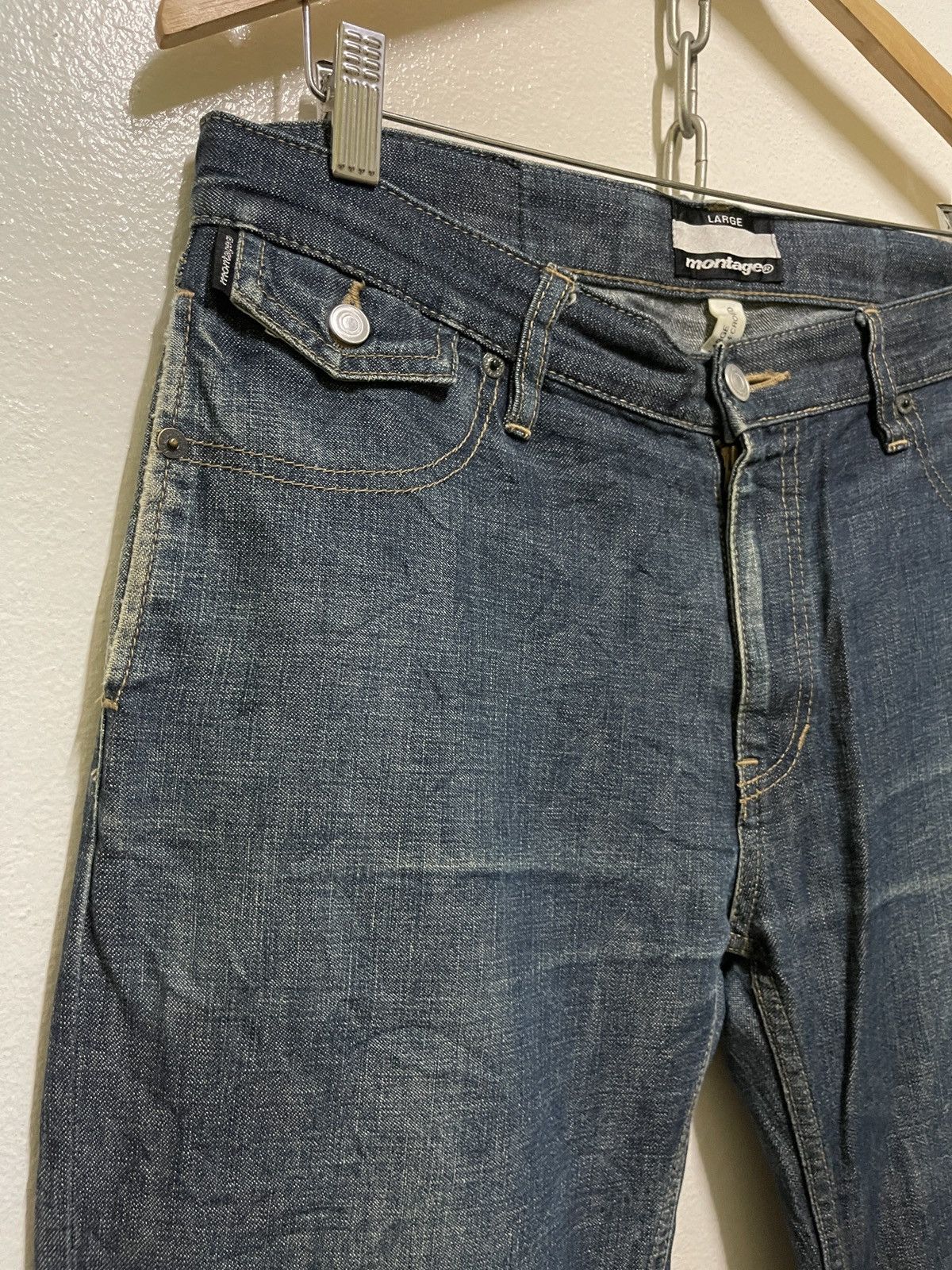 Japanese Brand × Montage Montage Denim Size US 34 / EU 50 - 2 Thumbnail