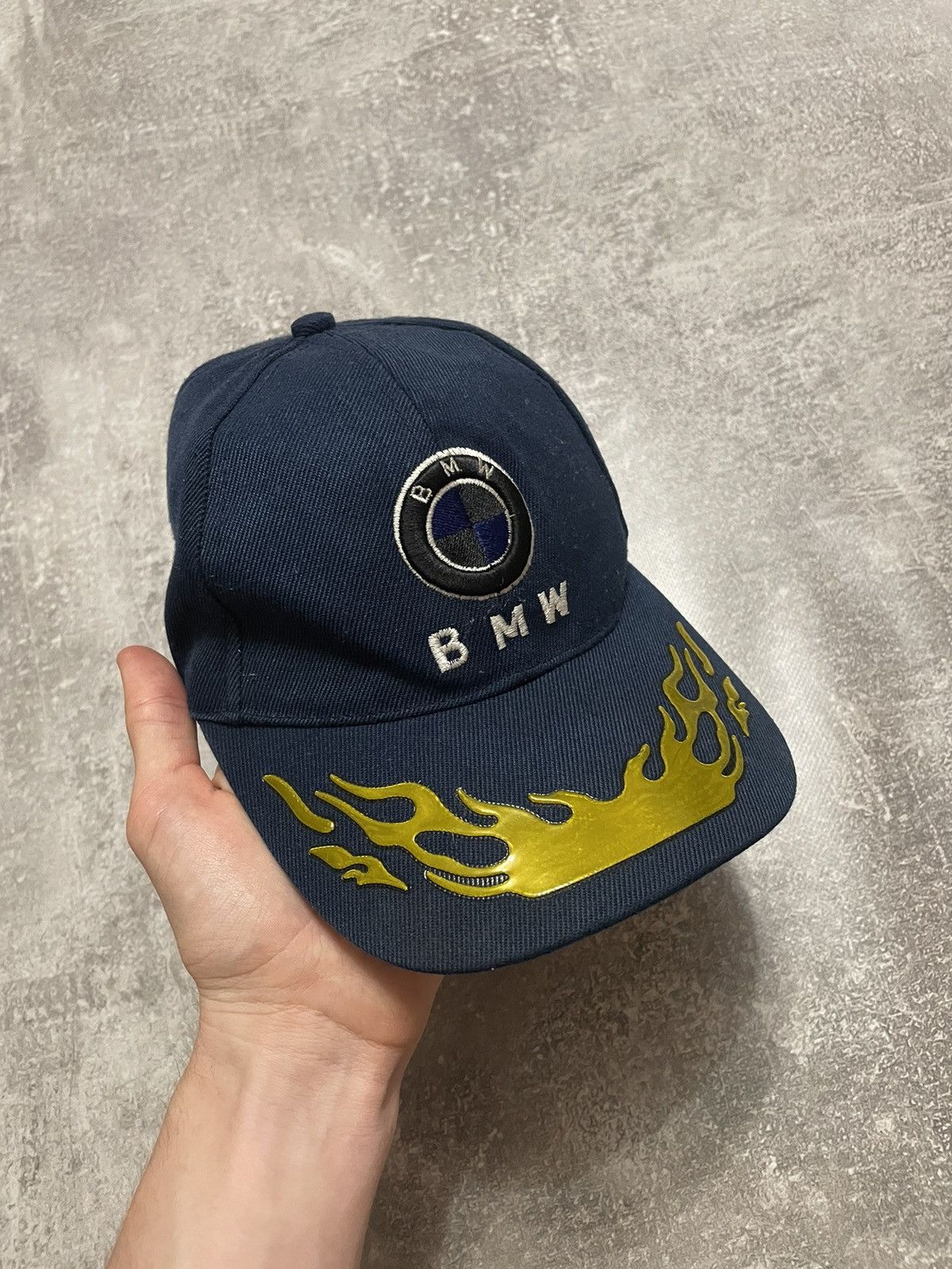 BMW Vintage BMW Flame 🔥 Cap Hat Size ONE SIZE - 1 Thumbnail