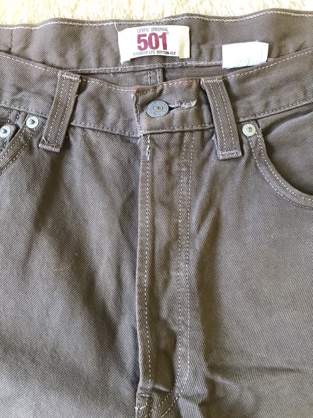 Levi's × Vintage Vintage 80s Levi’s Brown Denim Jeans Size US 32 / EU 48 - 12 Thumbnail