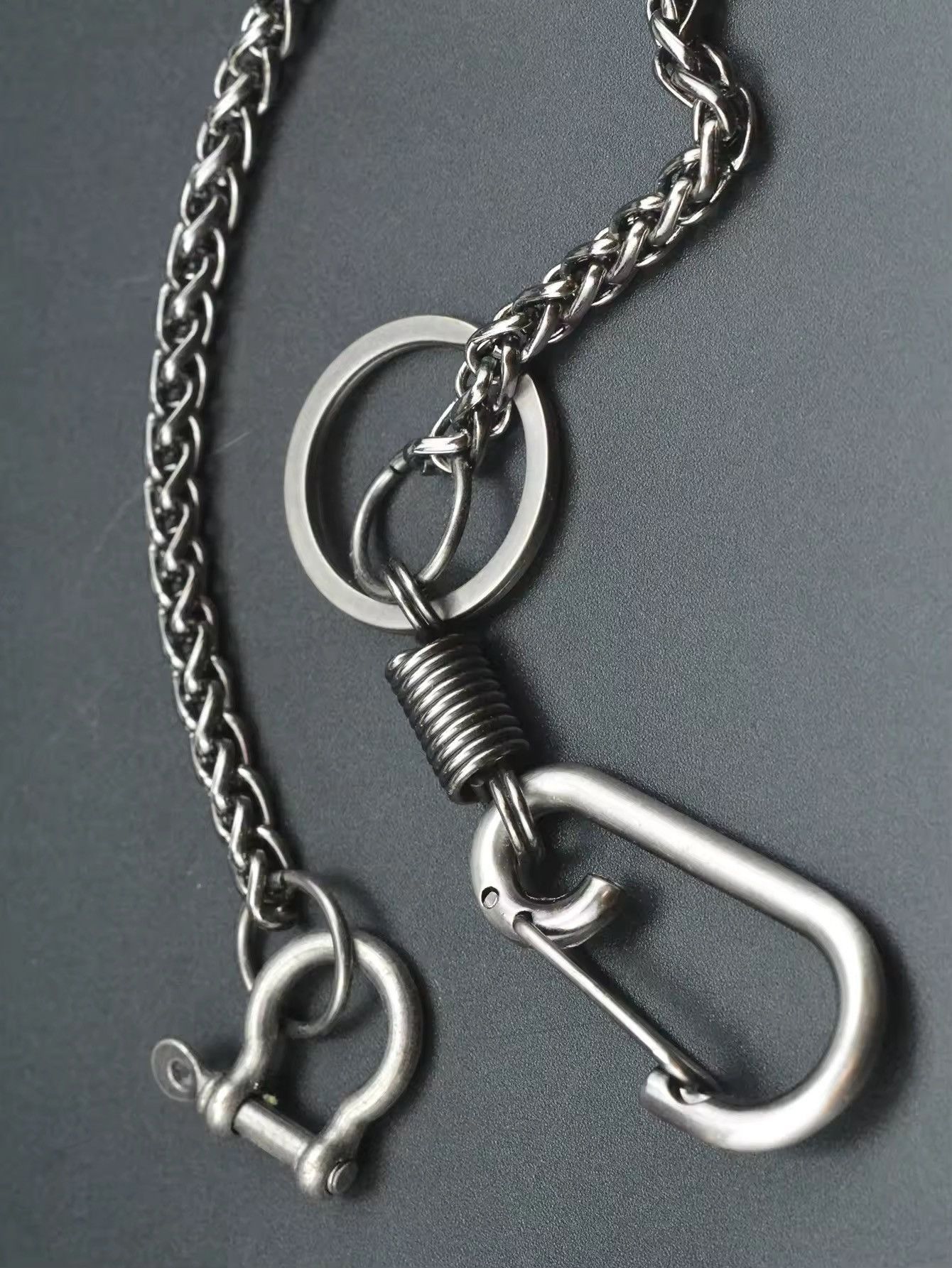 Jewelry Gothic Trousers Jeans Wallet Chain Size ONE SIZE - 4 Thumbnail