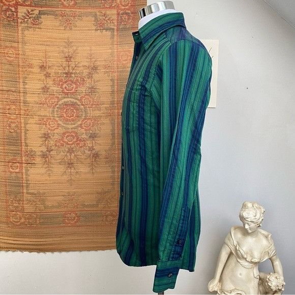 Dolce & Gabbana Dolce & Gabbana Striped Button Down Shirt Made In Italy Size US S / EU 44-46 / 1 - 8 Thumbnail