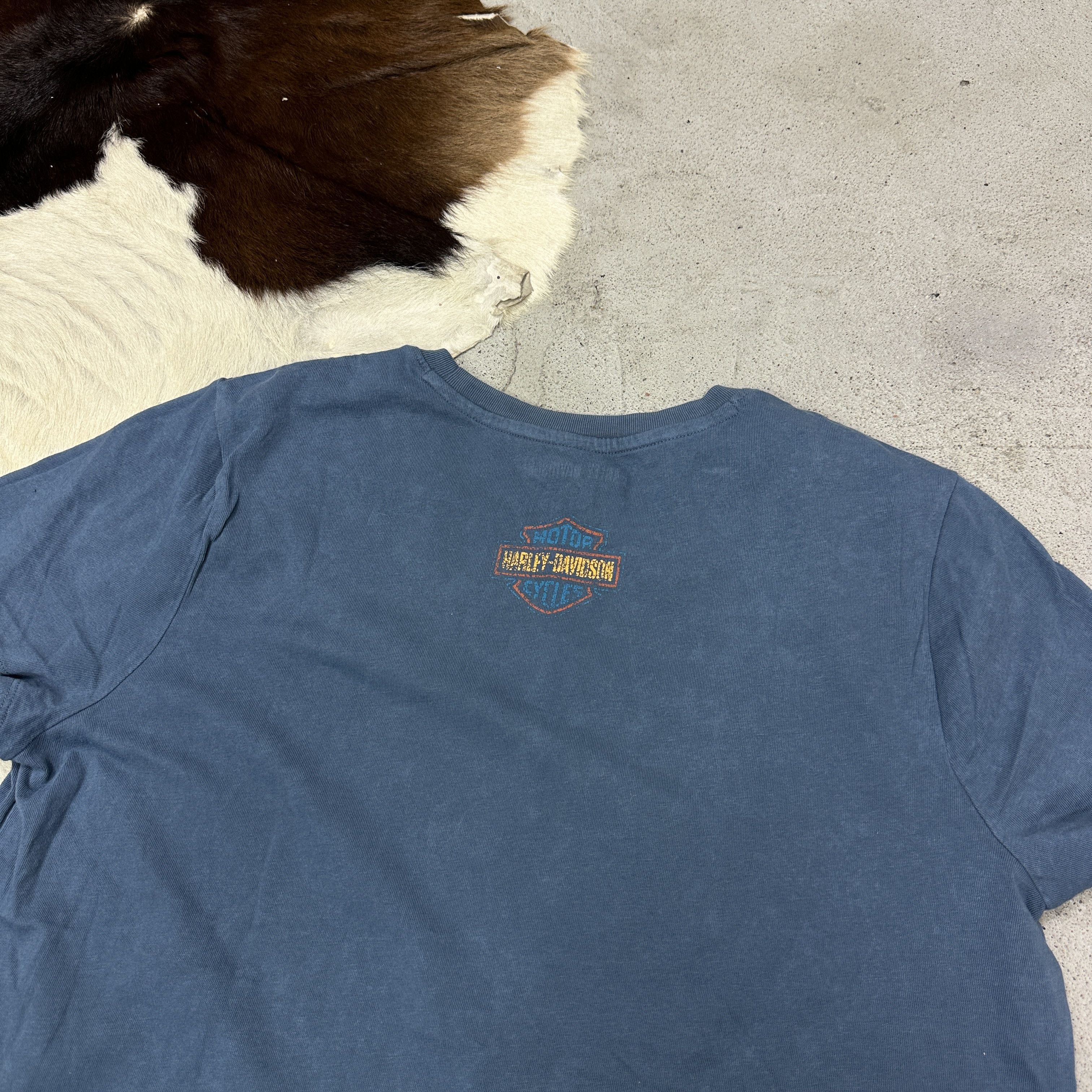 Harley Davidson Vintage Moto Streetwear Harley Davidson T-shirt Y2K Size US XL / EU 56 / 4 - 4 Thumbnail