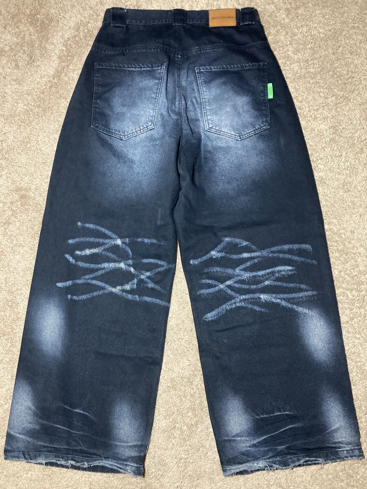 Willy Chavarria AW22 Willy Chavarria Santee Alley Jeans Faded 2022 Whisker Size US 32 / EU 48 - 9 Thumbnail