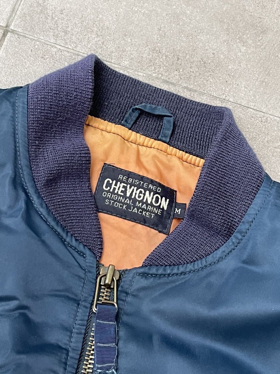 Chevignon VIntage Chevignon MA1 Military Navy Bomber Jacket Size US M / EU 48-50 / 2 - 18 Thumbnail