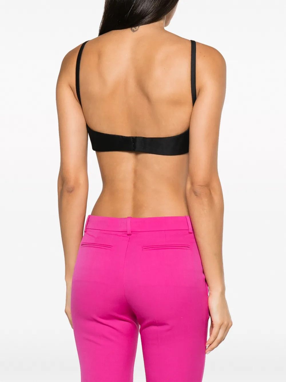 Versace o1y0226 Crop Top in Black Size XS / US 0-2 / IT 36-38 - 4 Thumbnail