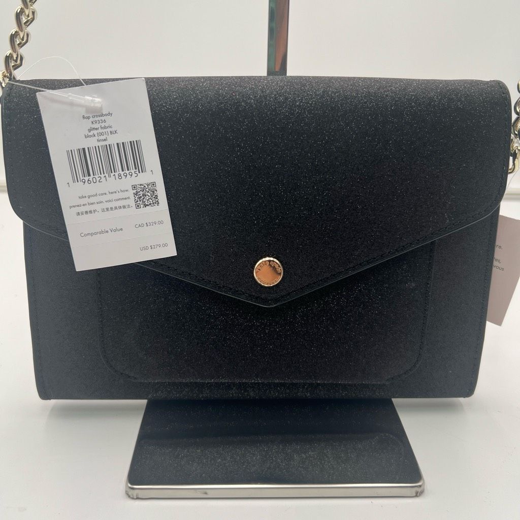 Kate Spade Kate Spade Flap Glitter Fabric Crossbody NEW! Size ONE SIZE - 1 Thumbnail