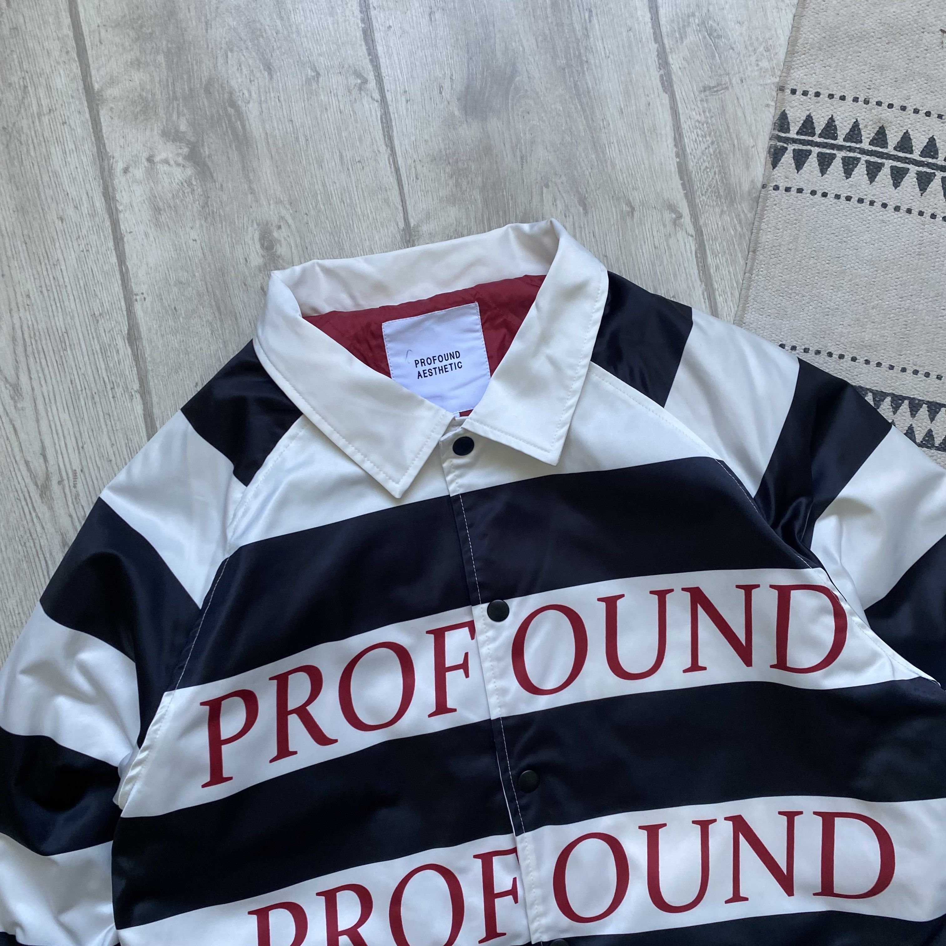 Profound Aesthetic Profound Aesthetic jacket Coach stripped Size US L / EU 52-54 / 3 - 2 Thumbnail