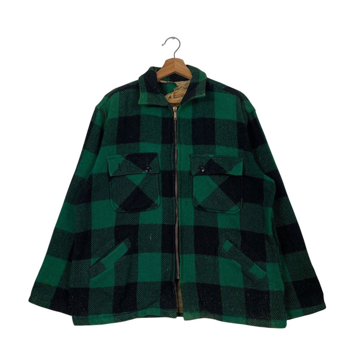 Madewell Vintage Madewell Tartan Wool Jacket Size US M / EU 48-50 / 2 - 1 Thumbnail