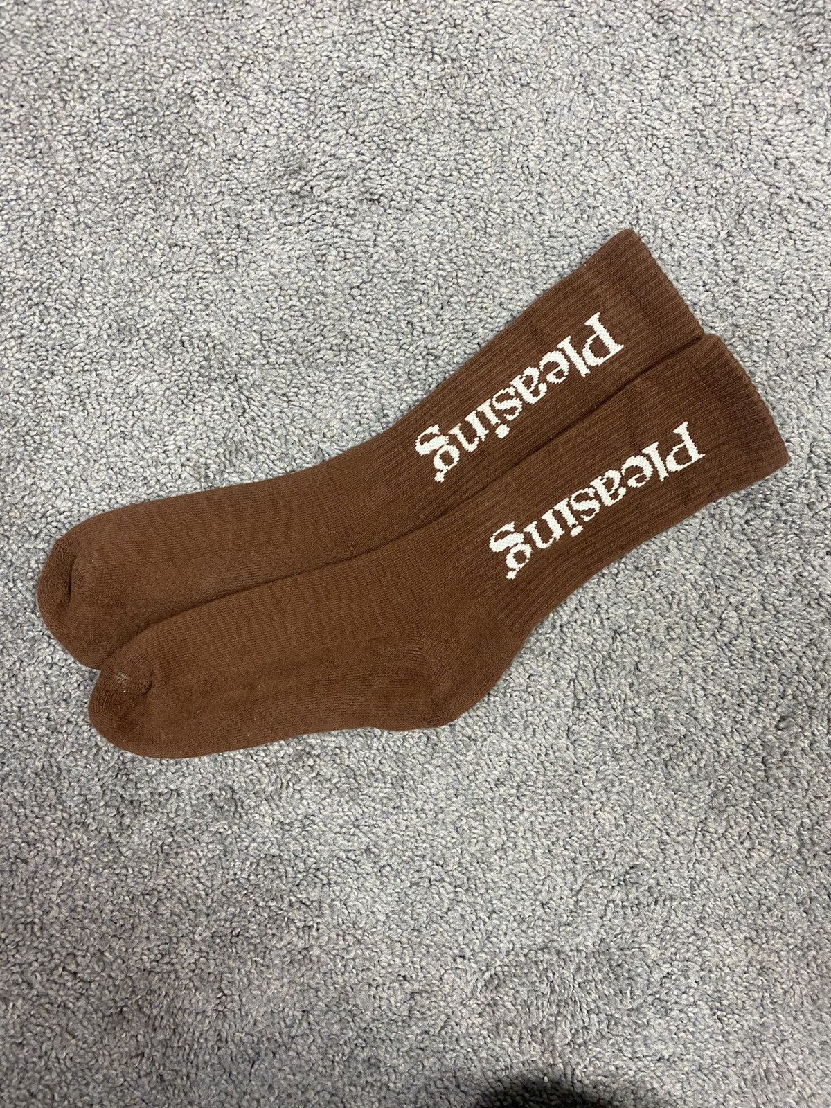 Vintage Pleasing harry styles brown the slouchy sock Size ONE SIZE - 4 Thumbnail