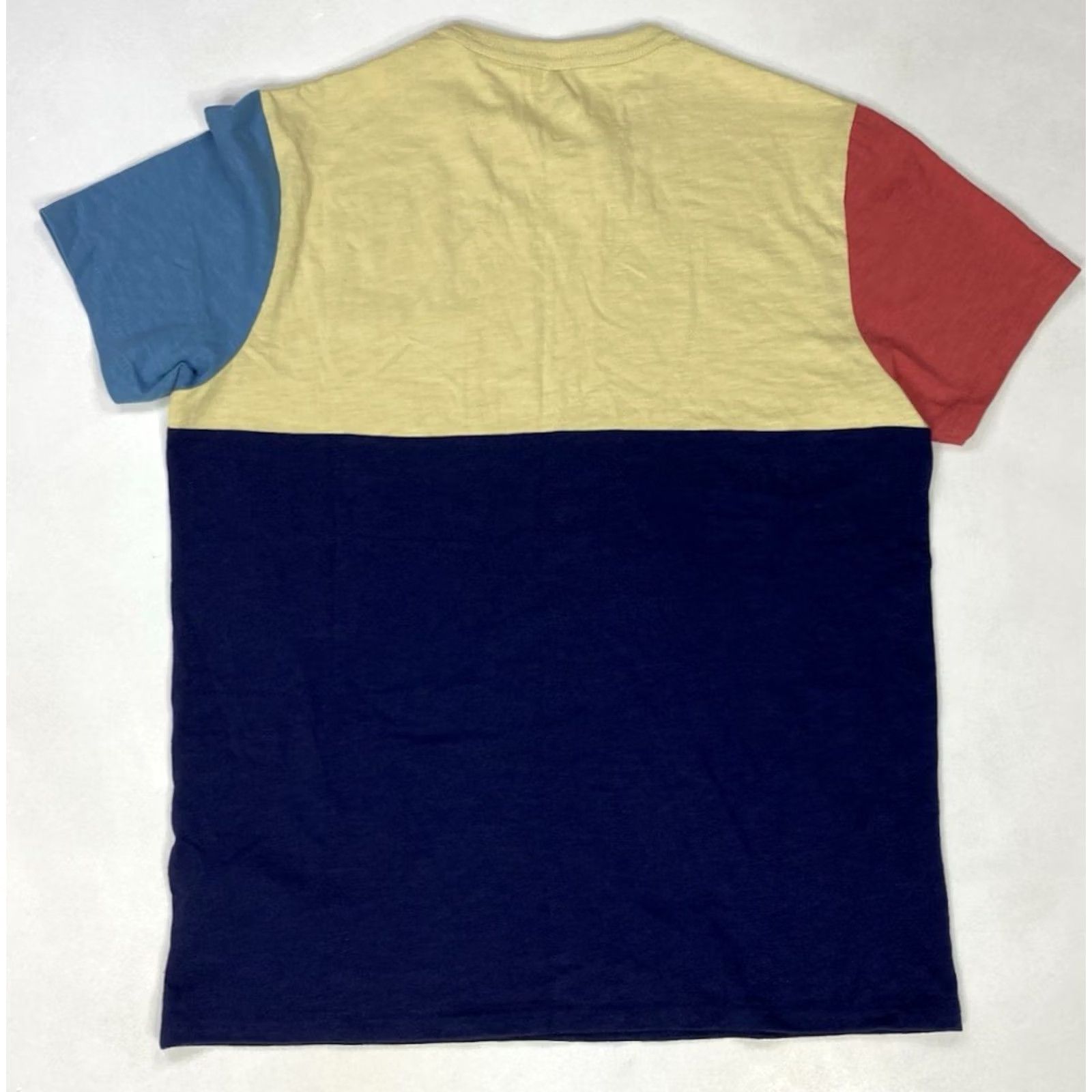J.Crew J.CREW T-Shirt Shirt Crew Neck Multicolor Colorblock Pocket Men Medium Slub Cotton Short Sleeve AX586 Size US M / EU 48-50 / 2 - 3 Thumbnail