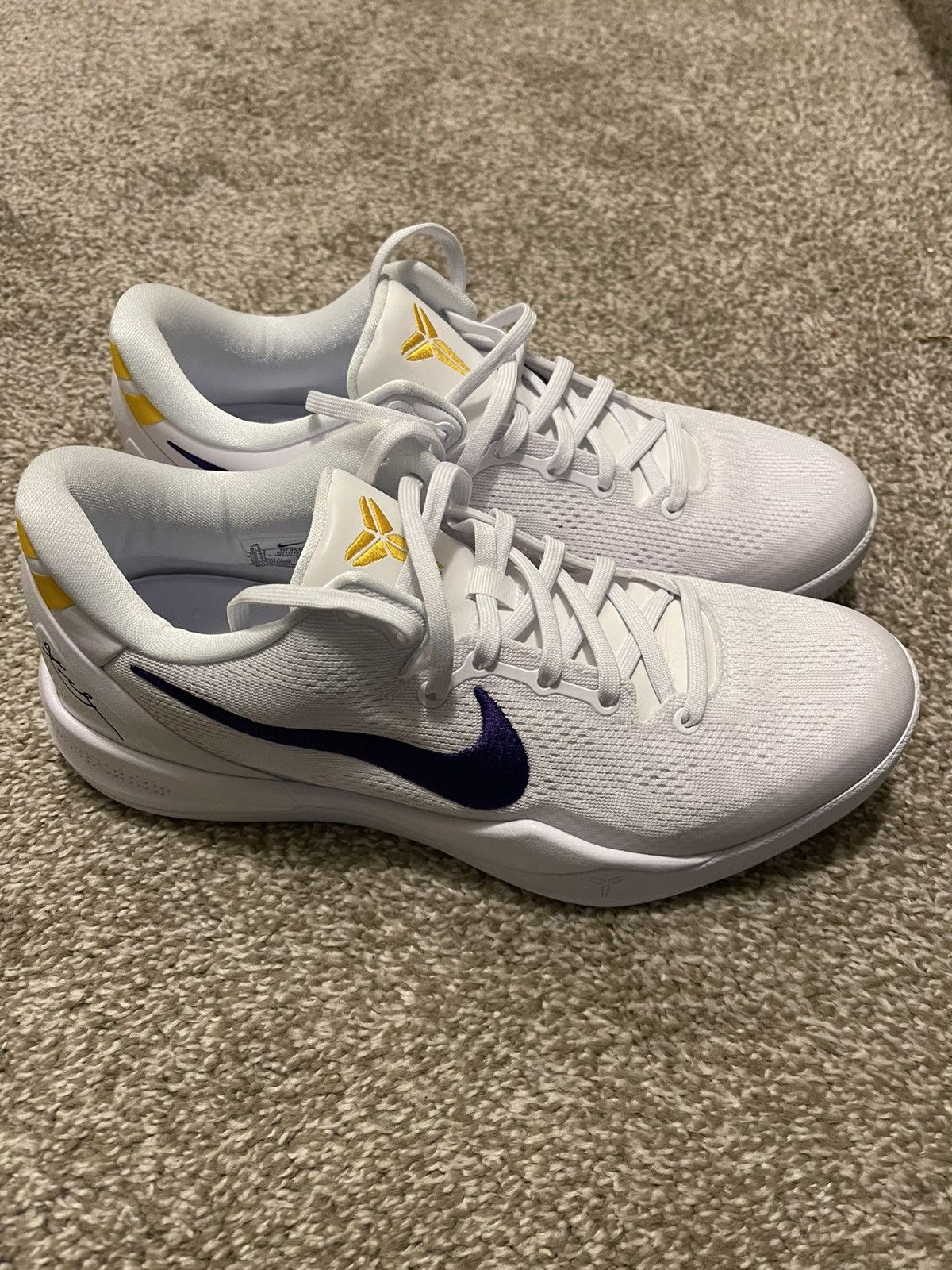 Nike Nike Kobe 8 Lakers Home Size US 9.5 / EU 42-43 - 3 Thumbnail