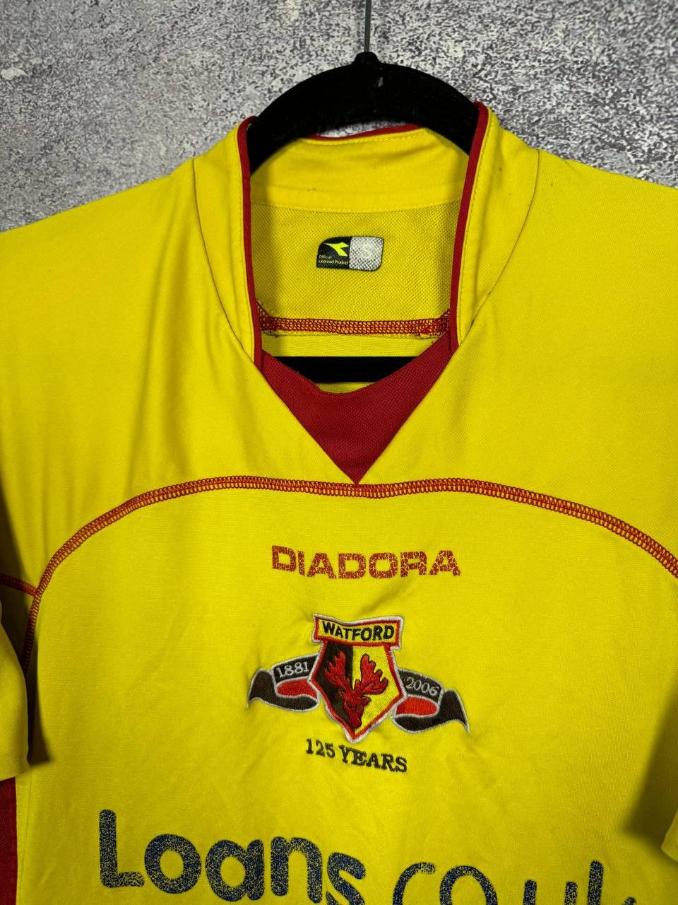 Diadora Vintage Watford 2006/07 Diadora 125th Anniversary Jersey Size US S / EU 44-46 / 1 - 4 Thumbnail