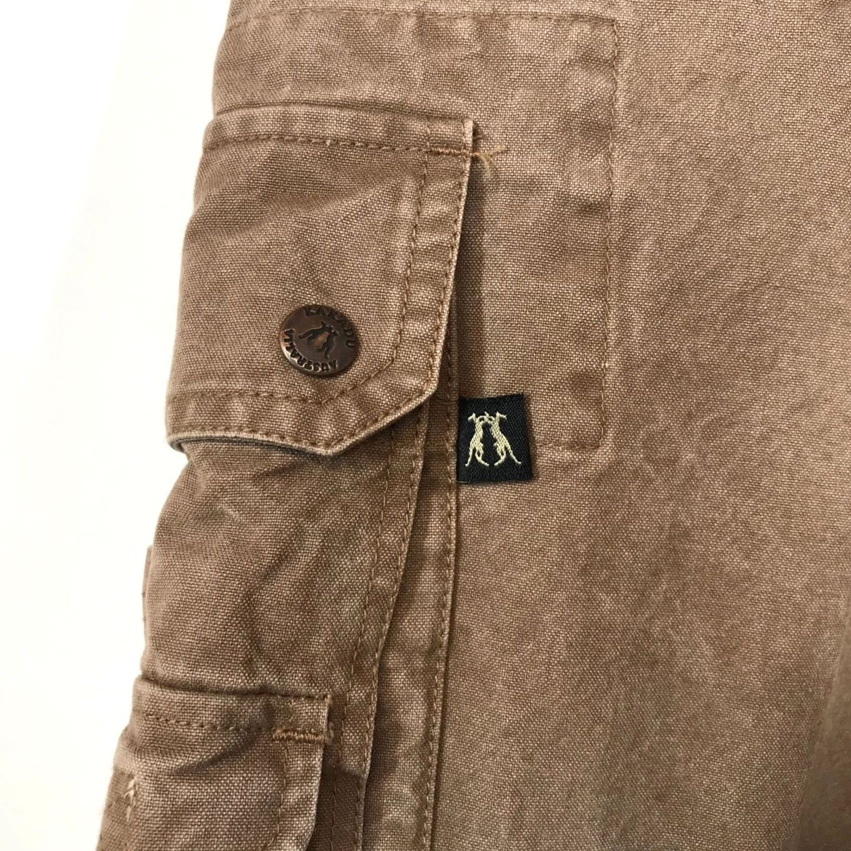 Vintage KAKADU PANTS Mens 42 Brown Cargo 30 Inseam Regular Size 42 Mens Pants Size US 42 / EU 58 - 4 Thumbnail