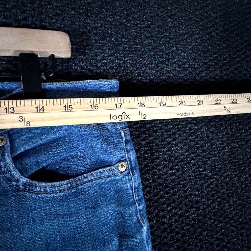 CO Ralph Lauren Lauren Jeans Co Women's Size 12 Straight Leg Blue Denim Jeans Bootcut Size 34" / US 12 / IT 48 - 5 Thumbnail