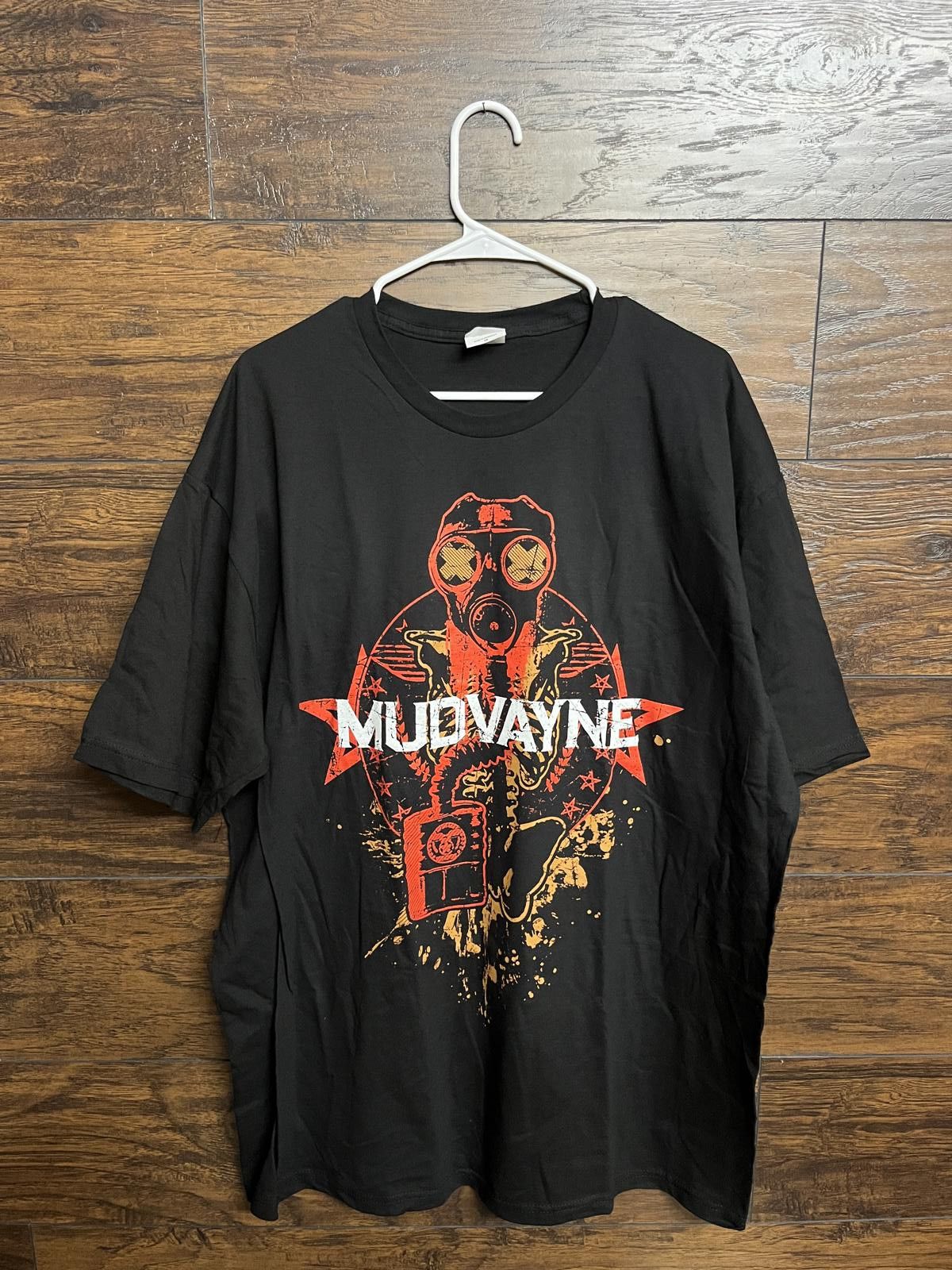 Designer Y2K Mudvayne Band Tee Gas Mask Mud Vayne T-shirt - 3XL Size US XXL / EU 58 / 5 - 1 Thumbnail