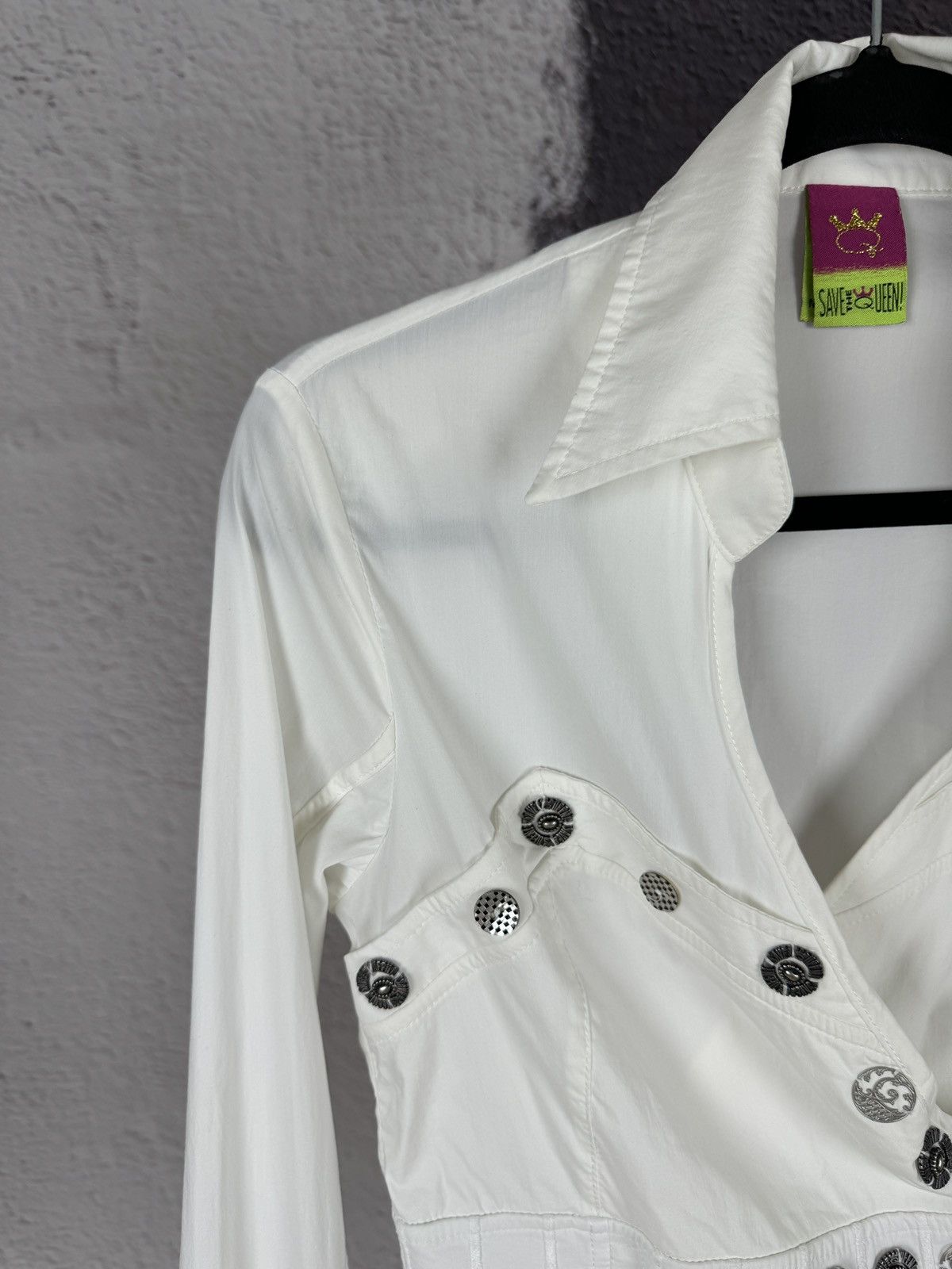 Other Save the Queen double breasted coins lightweight jacket Size S / US 4 / IT 40 - 3 Thumbnail