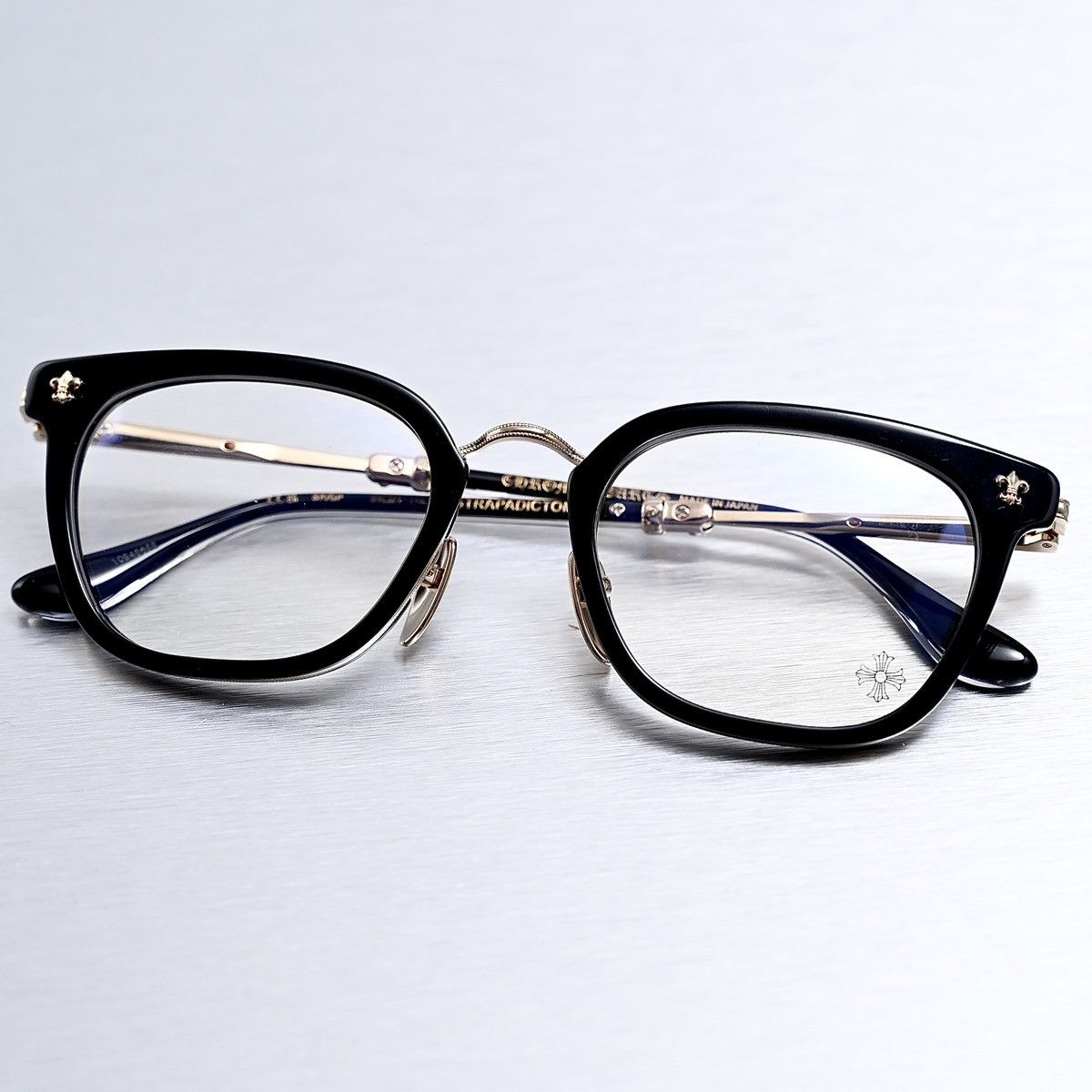 Chrome Hearts CHROME HEARTS STRAPADICTOME GLASSES Size ONE SIZE - 8 Thumbnail