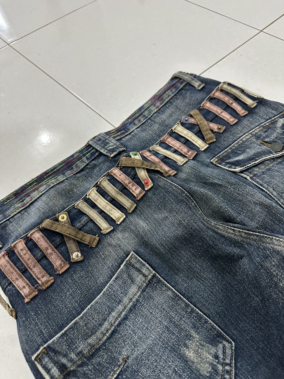 Japanese Brand Breath Mint Double Waist Like Undercover Pants Size US 34 / EU 50 - 4 Thumbnail