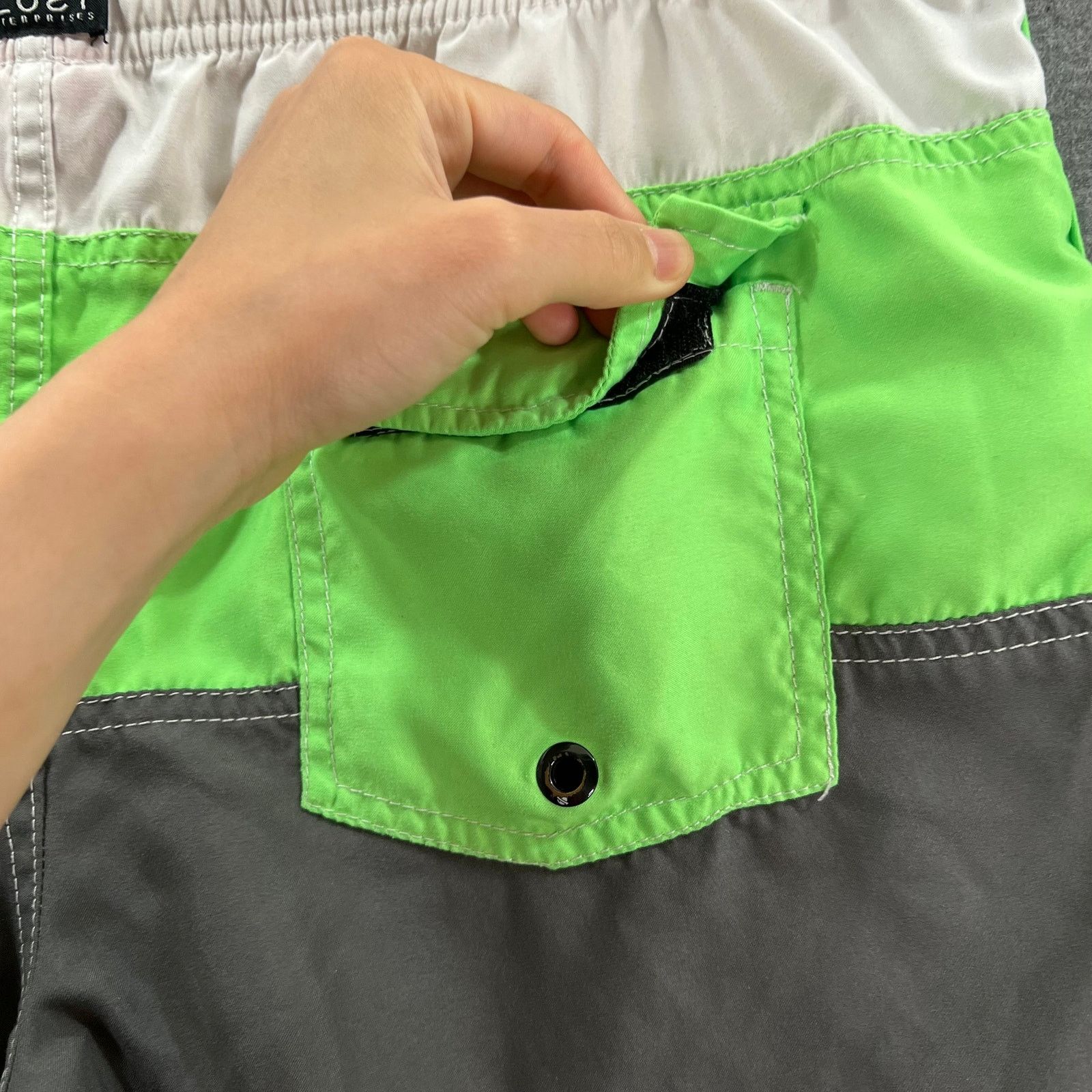 Lost Enterprises Lost Shorts Adults Size Medium Green & Gray Size US 30 / EU 46 - 7 Thumbnail