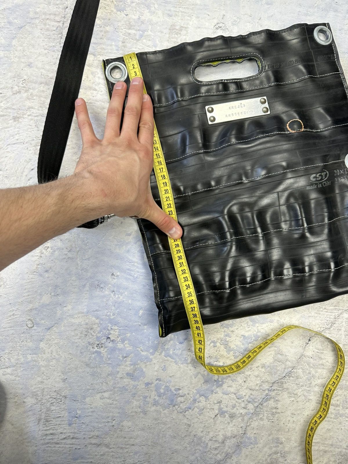 Handmade Krejci Amsterdam Upcycle bag Fraitag style rare Size ONE SIZE - 10 Thumbnail