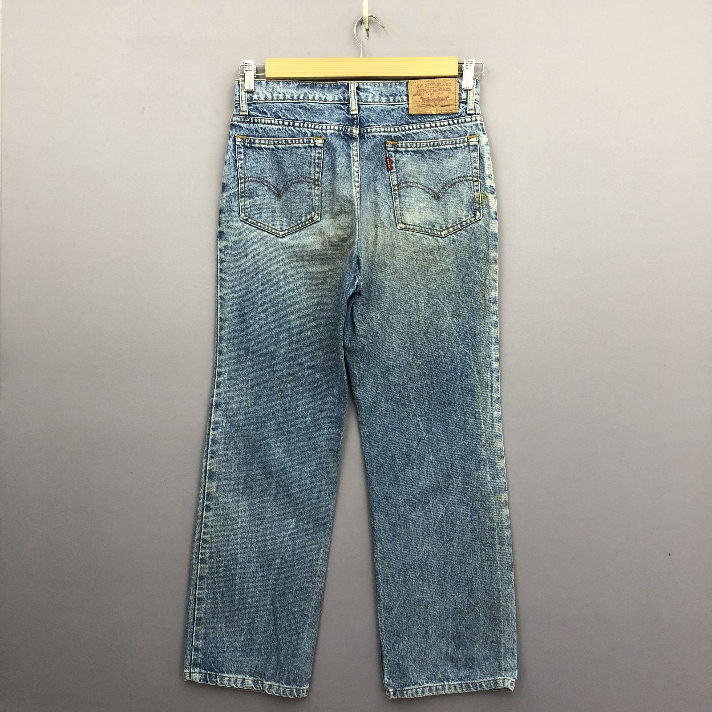 Levi's Vintage 90s Levis 505 Stone Wash Jeans Levi's Faded Denim Size US 30 / EU 46 - 2 Thumbnail