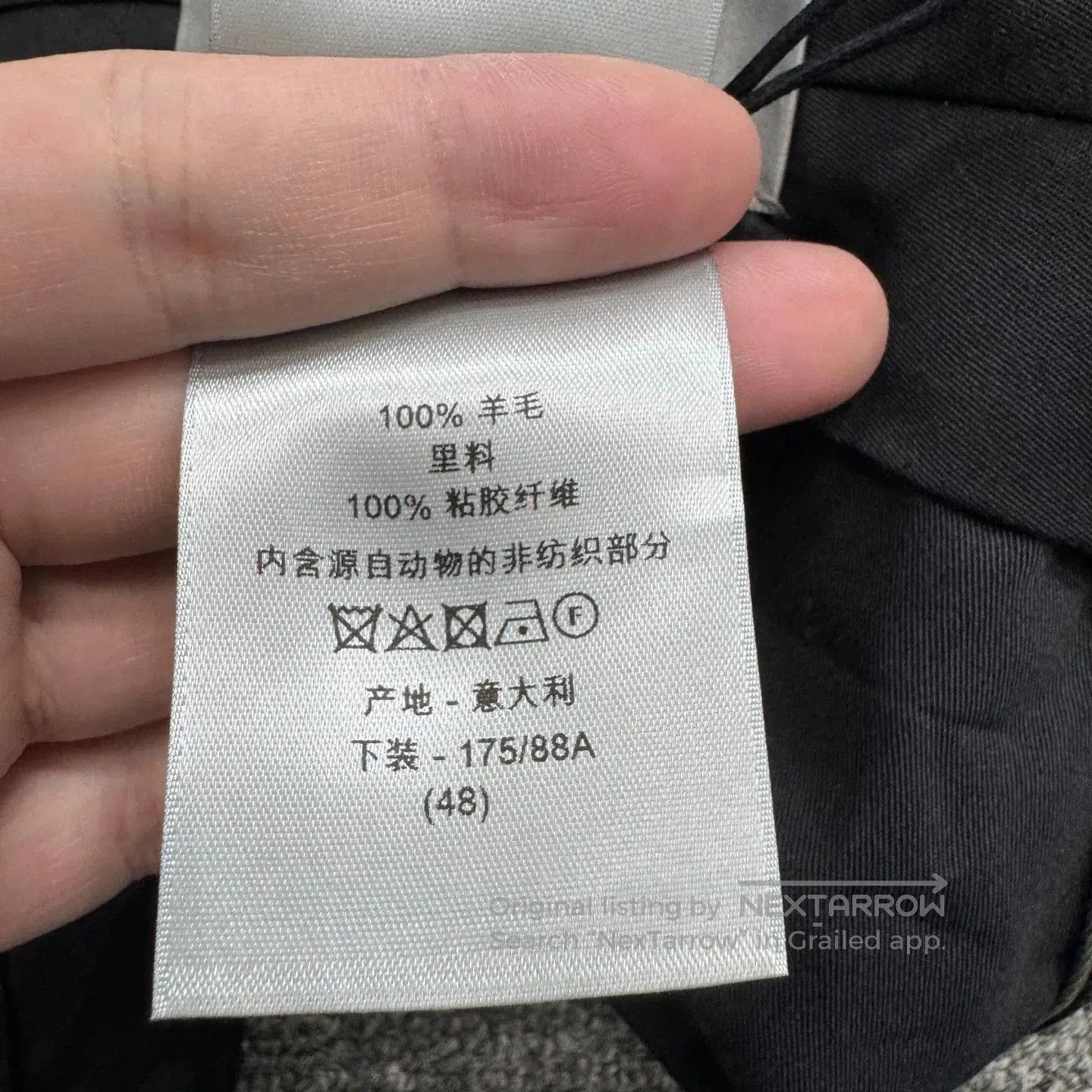 Dior Dior Olive Green Wool Casual Pants. Size US 32 / EU 48 - 4 Thumbnail