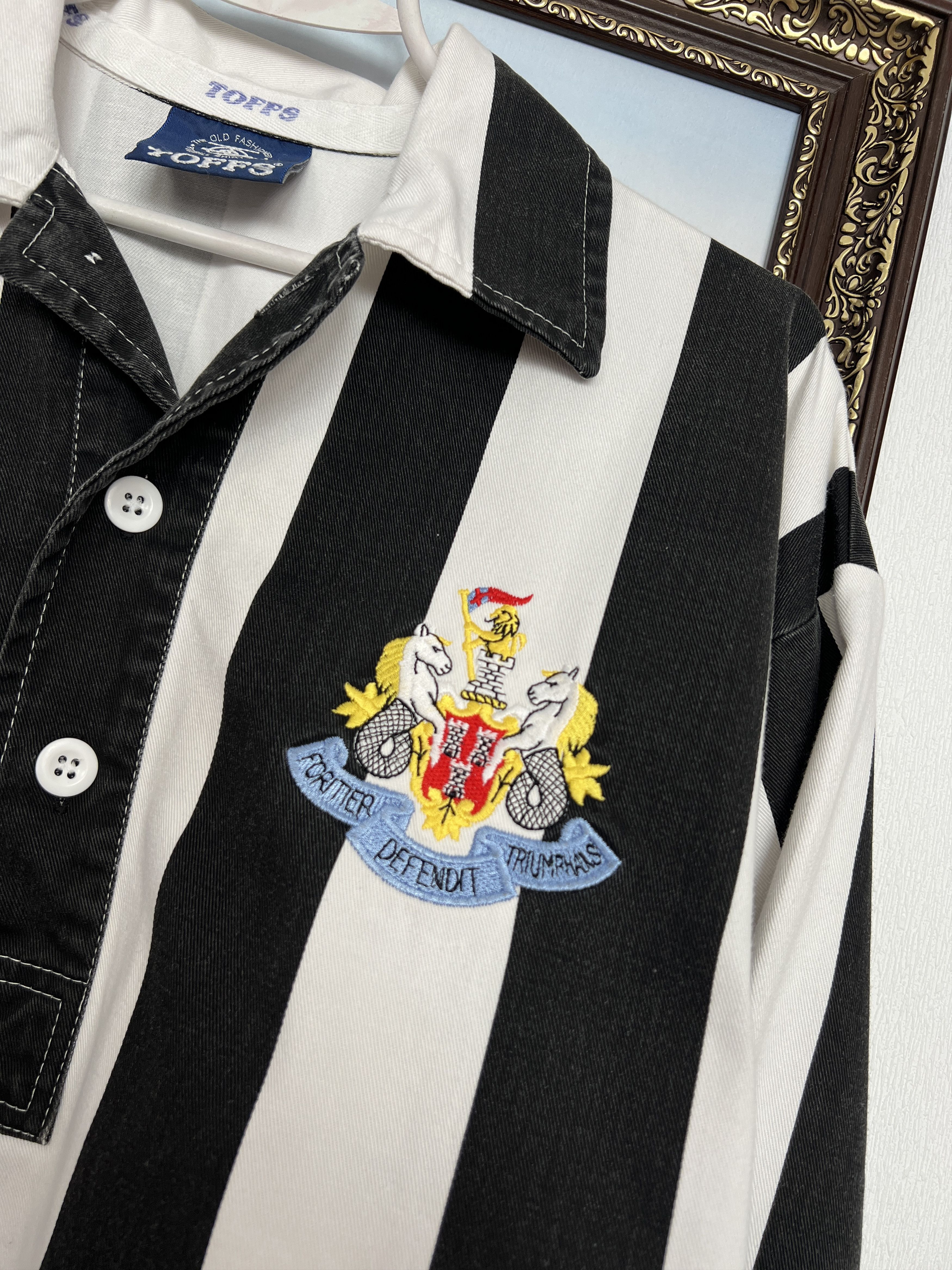 Toffs Vintage Newcastle United 1958 Football Toffs Retro Shirt Size US L / EU 52-54 / 3 - 3 Thumbnail