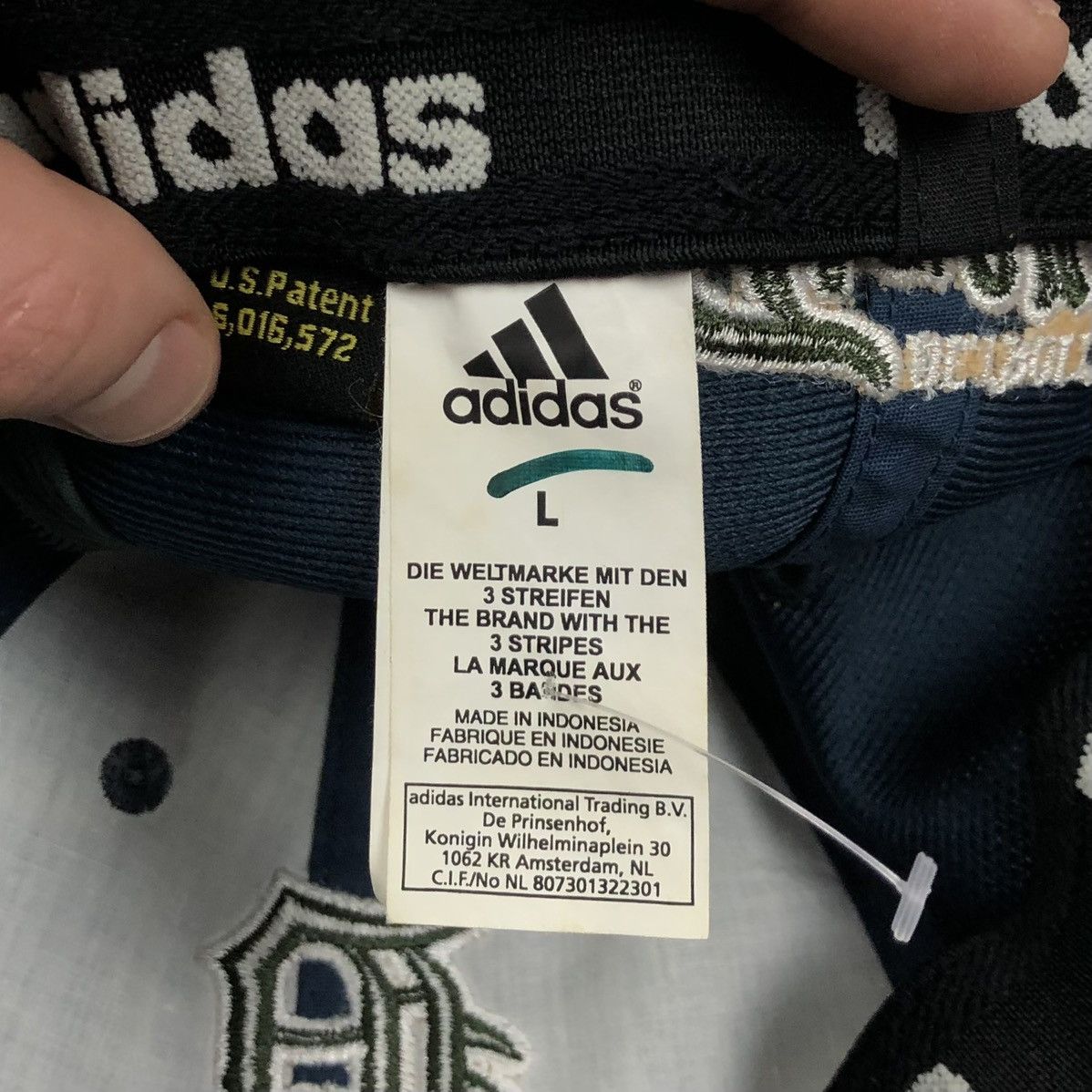 Adidas MLB Detroit Tigers Cap Adidas Vintage 2004 Size ONE SIZE - 10 Thumbnail