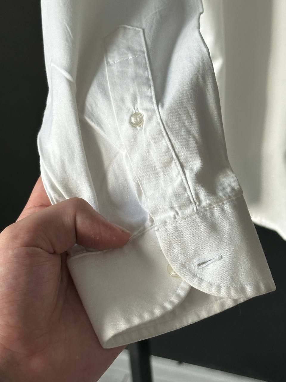 Designer × Lacoste Lacoste White Oxford Casual Shirt Size US M / EU 48-50 / 2 - 6 Thumbnail