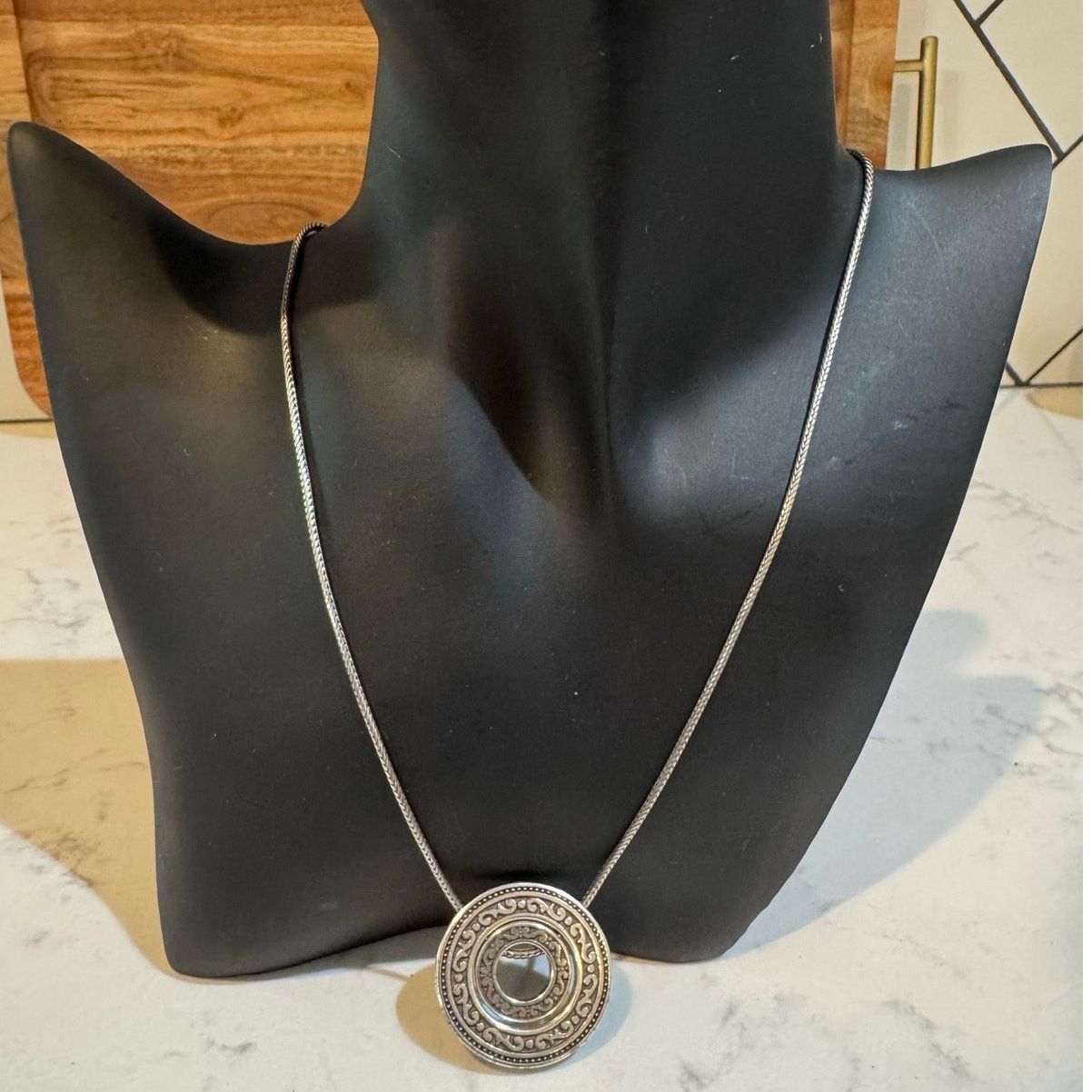 Brighton Brighton Central Park silver-plated medallion necklace Size ONE SIZE - 1 Thumbnail