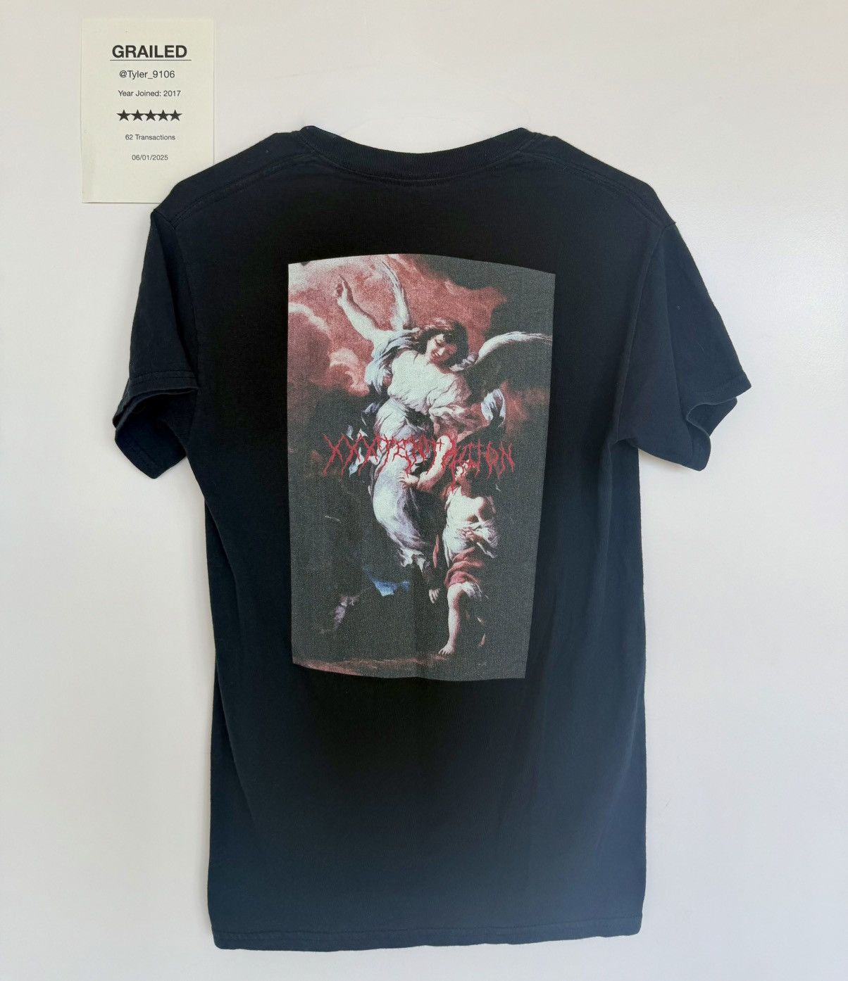 Revenge XXXTENTACION OG 2016 “KILL ME” TEE Size US S / EU 44-46 / 1 - 6 Thumbnail