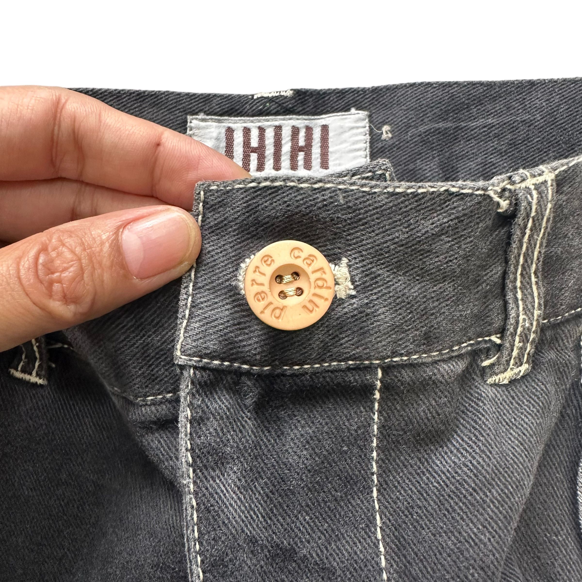 Japanese Brand IHIHI JPN PIERRE CARDIN DOUBLE THIGH 6 POCKET PANT #7794-176 Size US 31 - 9 Thumbnail