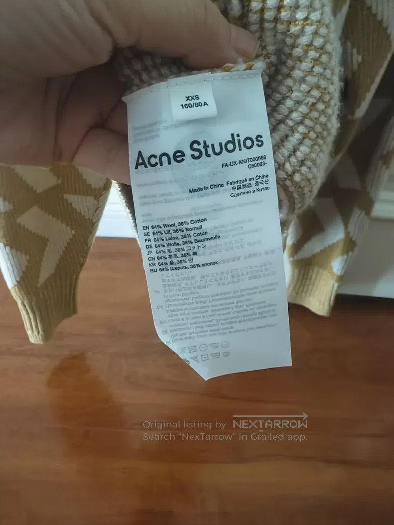 Acne Studios Acne Studios Sweater, Wool Material, Very Thick Size XXS / US 00 / IT 34 - 5 Thumbnail