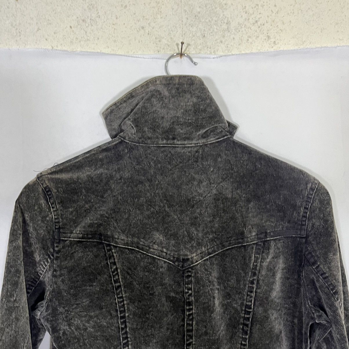 Seditionaries LEEJOANNA CORDUROY MUSHROOM NECK DENIM JACKET Size S / US 4 / IT 40 - 11 Thumbnail
