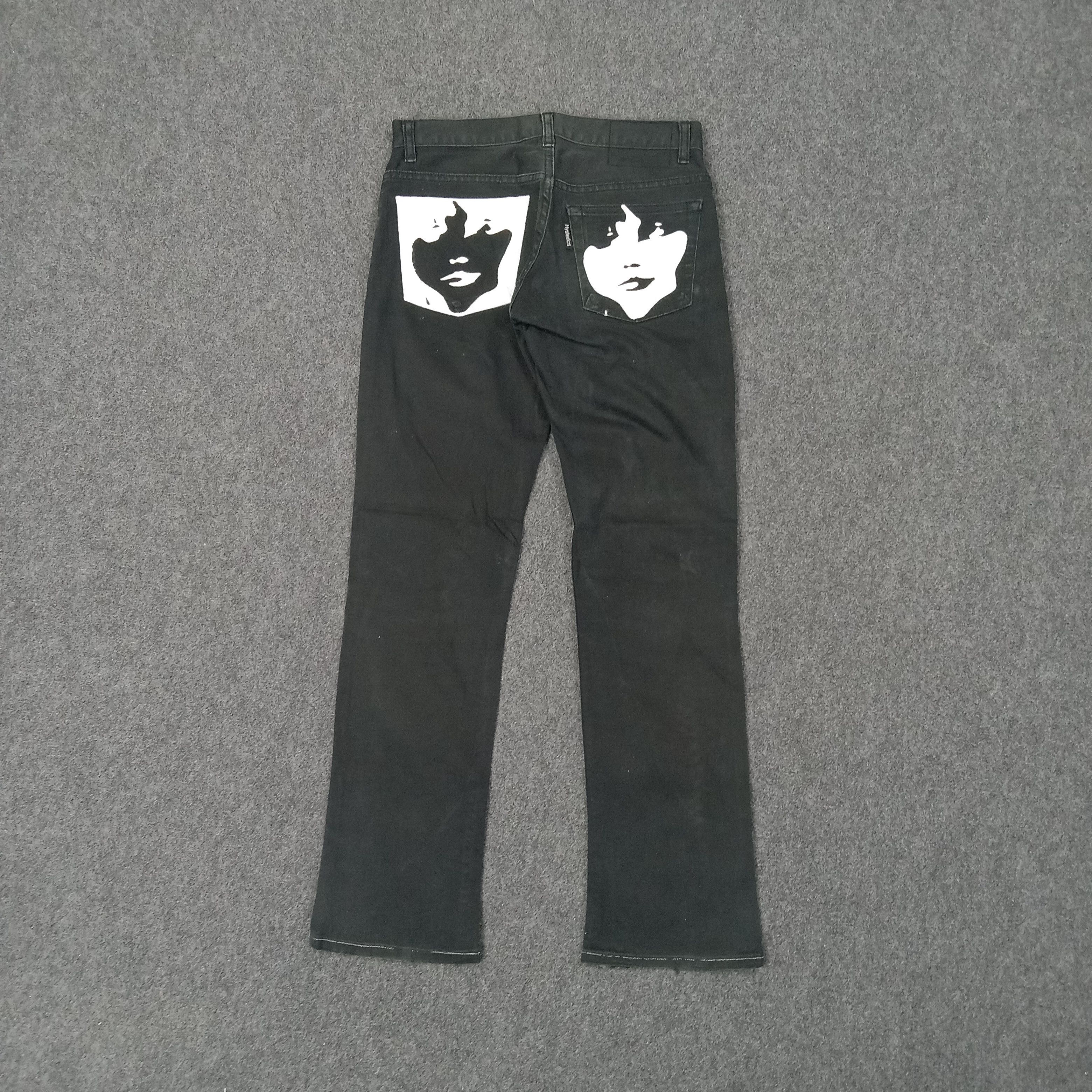 Hysteric Glamour Hysteric Glamour Japanese Logo Denim Pants C258N16 Size 28" / US 6 / IT 42 - 1 Thumbnail