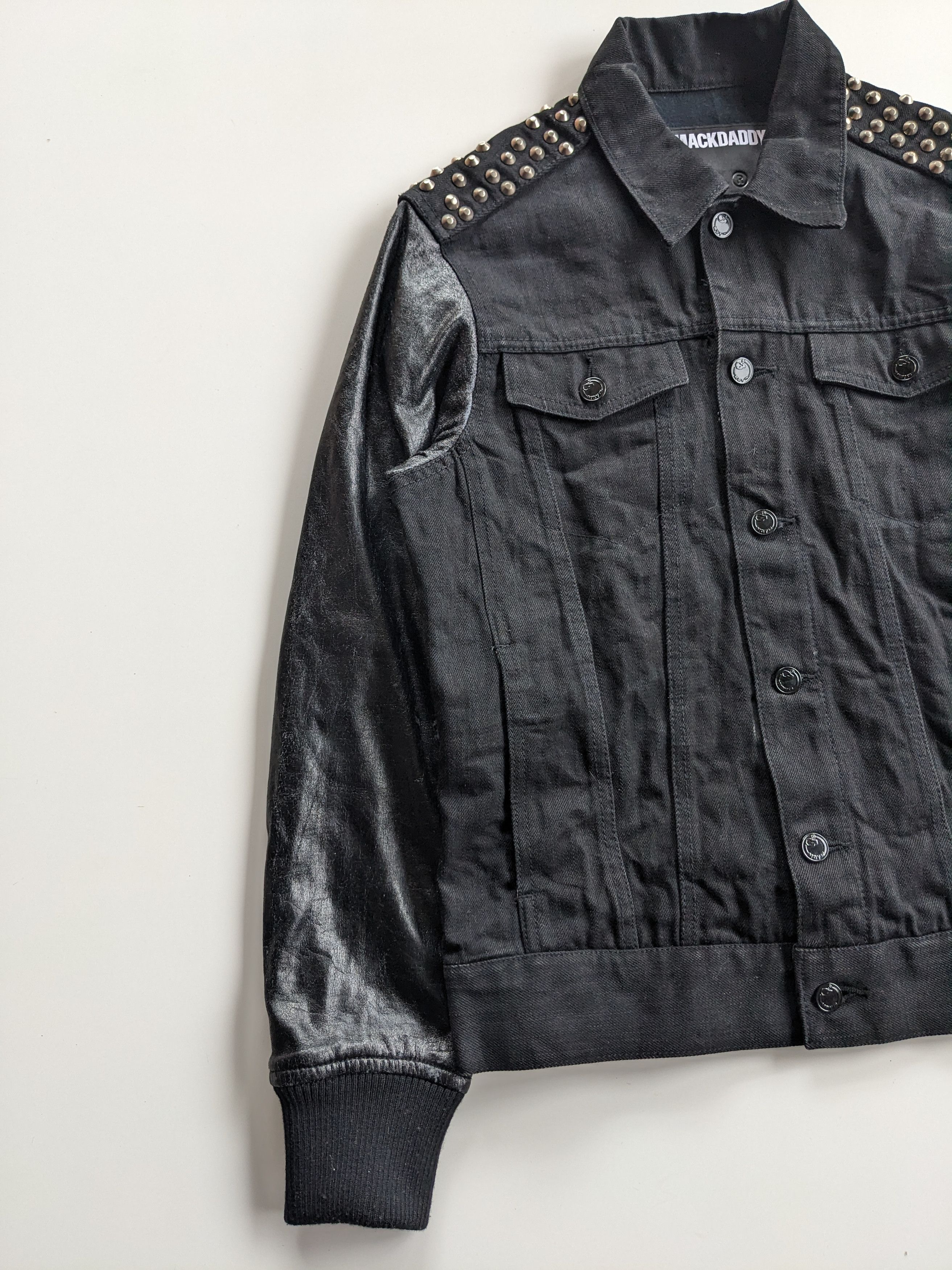 Japanese Brand × Seditionaries Mackdaddy studded punk denim jacket Size US M / EU 48-50 / 2 - 3 Thumbnail