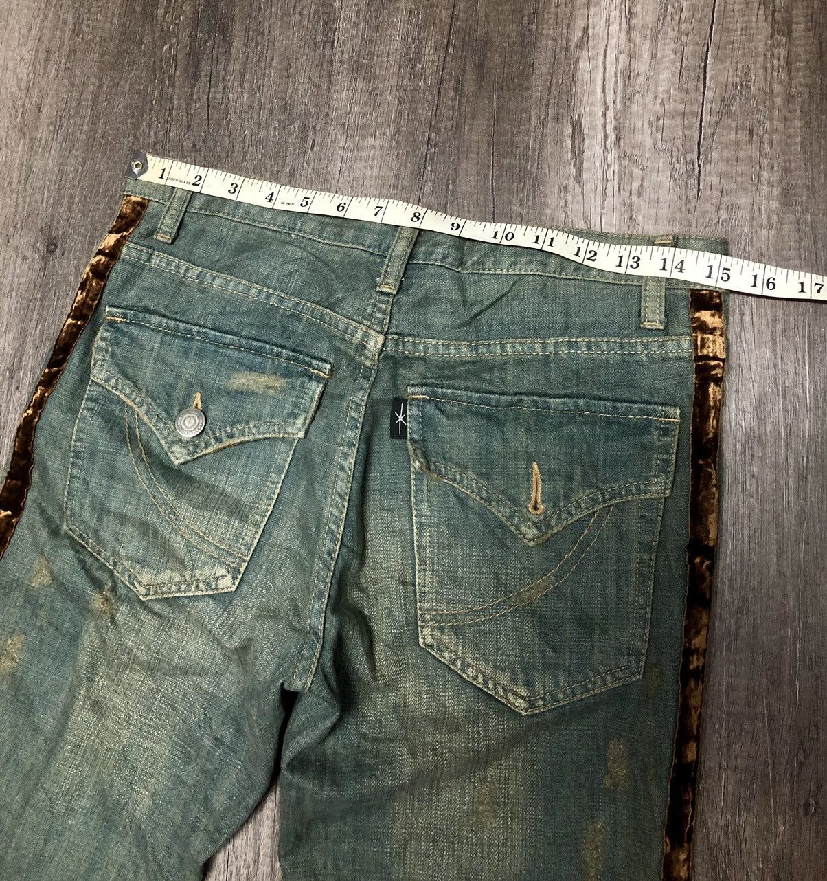 If Six Was Nine × Japanese Brand × Vintage Japanese Brand Traverse Distressed denim Jeans Size 30" / US 8 / IT 44 - 11 Thumbnail