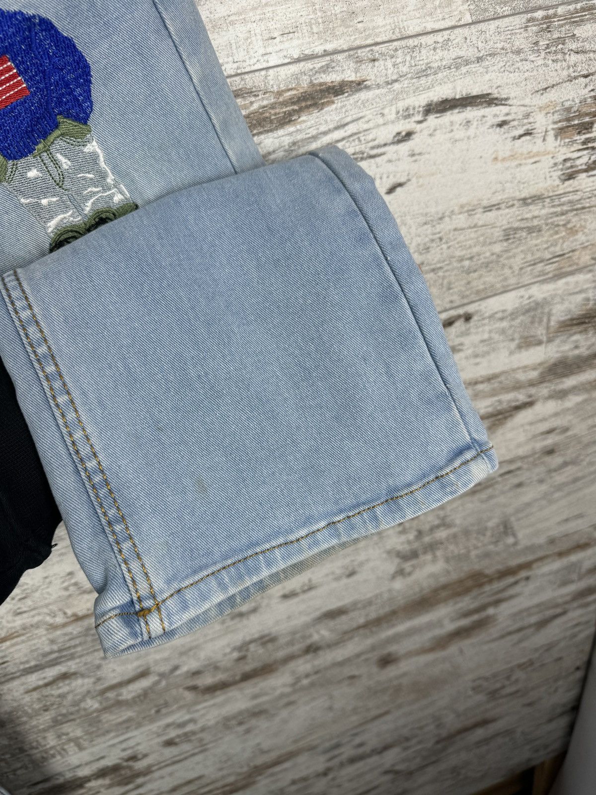Vintage Mens Vintage Polo Bear Ralph Lauren jeans pants denim logo Size US 32 / EU 48 - 9 Thumbnail