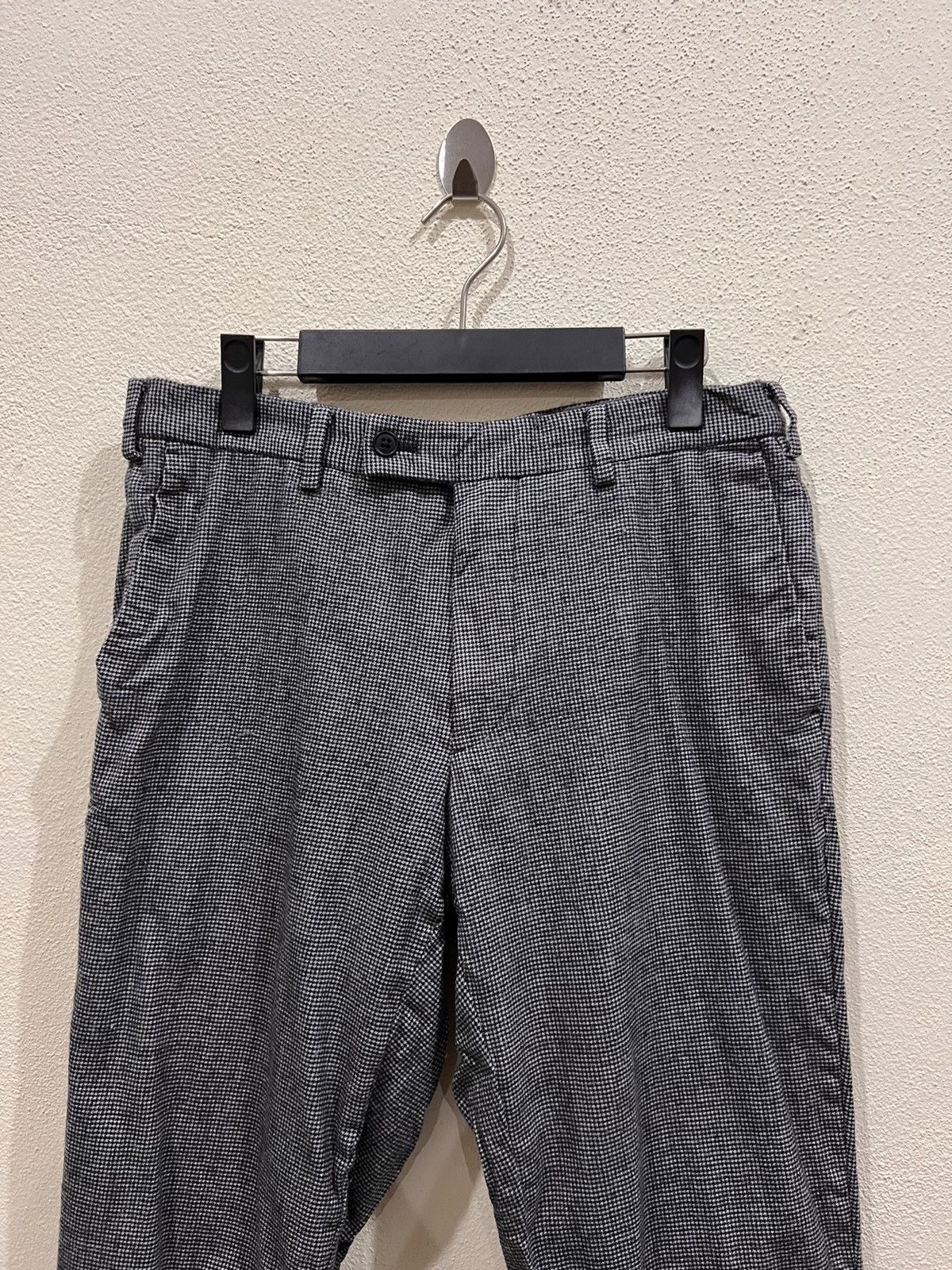 Japanese Brand × Uniqlo Japanese Brand Uniqlo Plaid tartan Wool pant Size US 30 / EU 46 - 3 Thumbnail