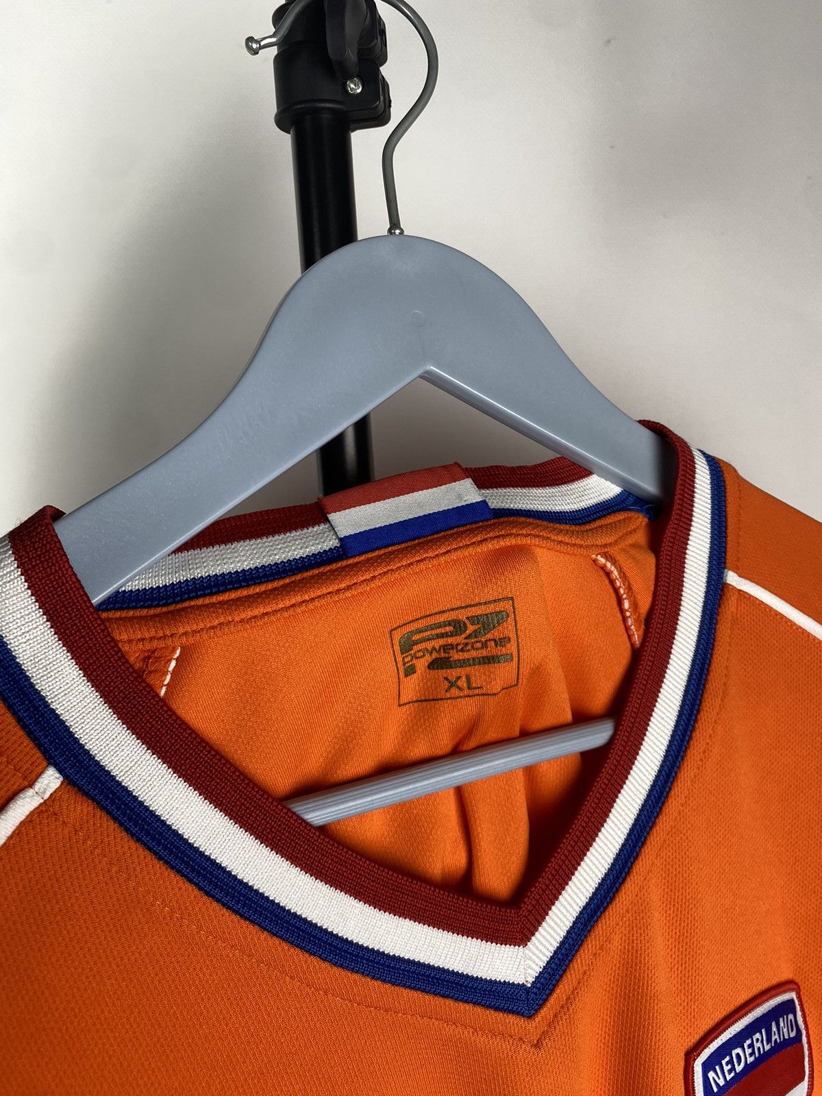 Nike × Vintage Vintage 00s Nederland Logo Home Football T Shirt Size US XL / EU 56 / 4 - 4 Thumbnail