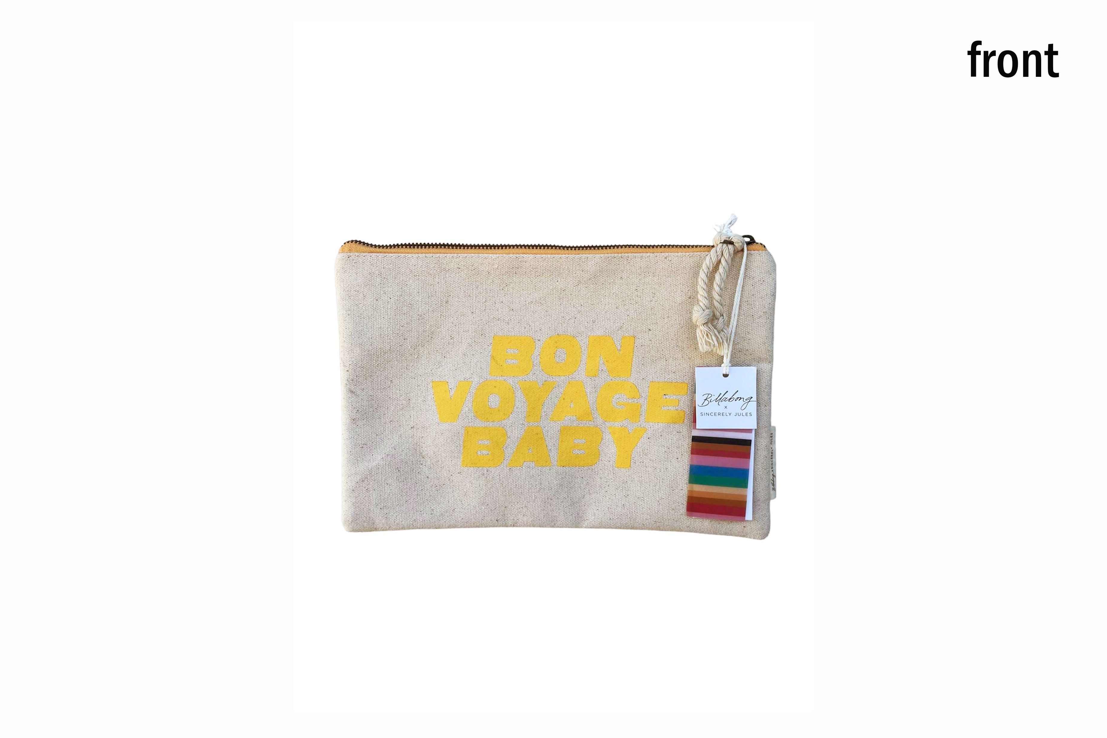 Billabong Billabong x SINCERELY JULES zipper Pouch, bikini bag Size ONE SIZE - 4 Thumbnail