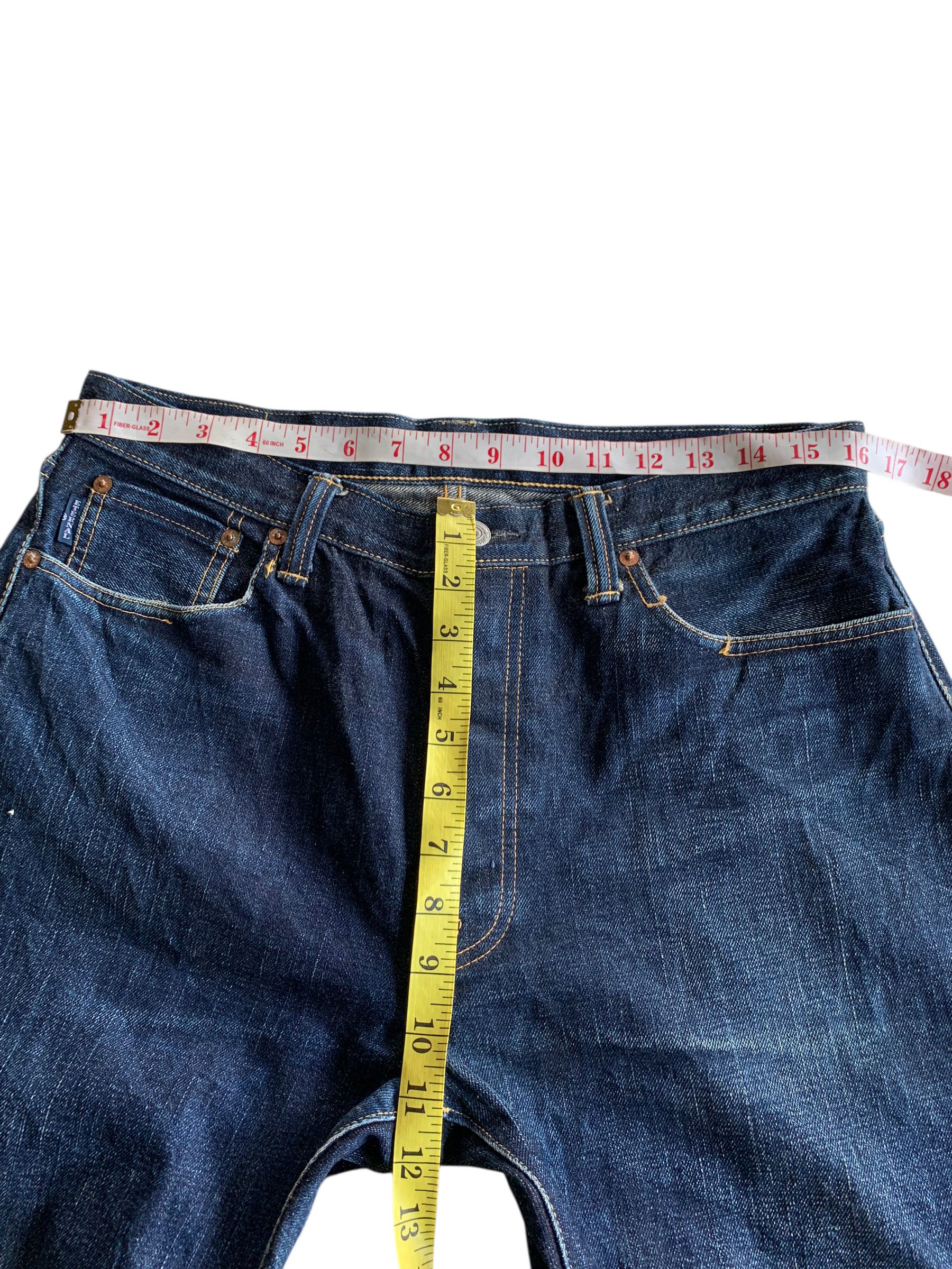 Eternal ETERNAL SELVEDGE INDIGO BUTTON FLY JAPANESE DENIM Size US 33 - 19 Thumbnail