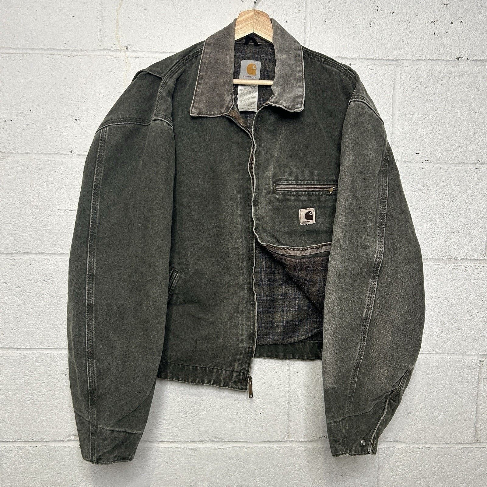 Carhartt × Streetwear × Vintage Carhartt Detroit Jacket WJ097 DTL