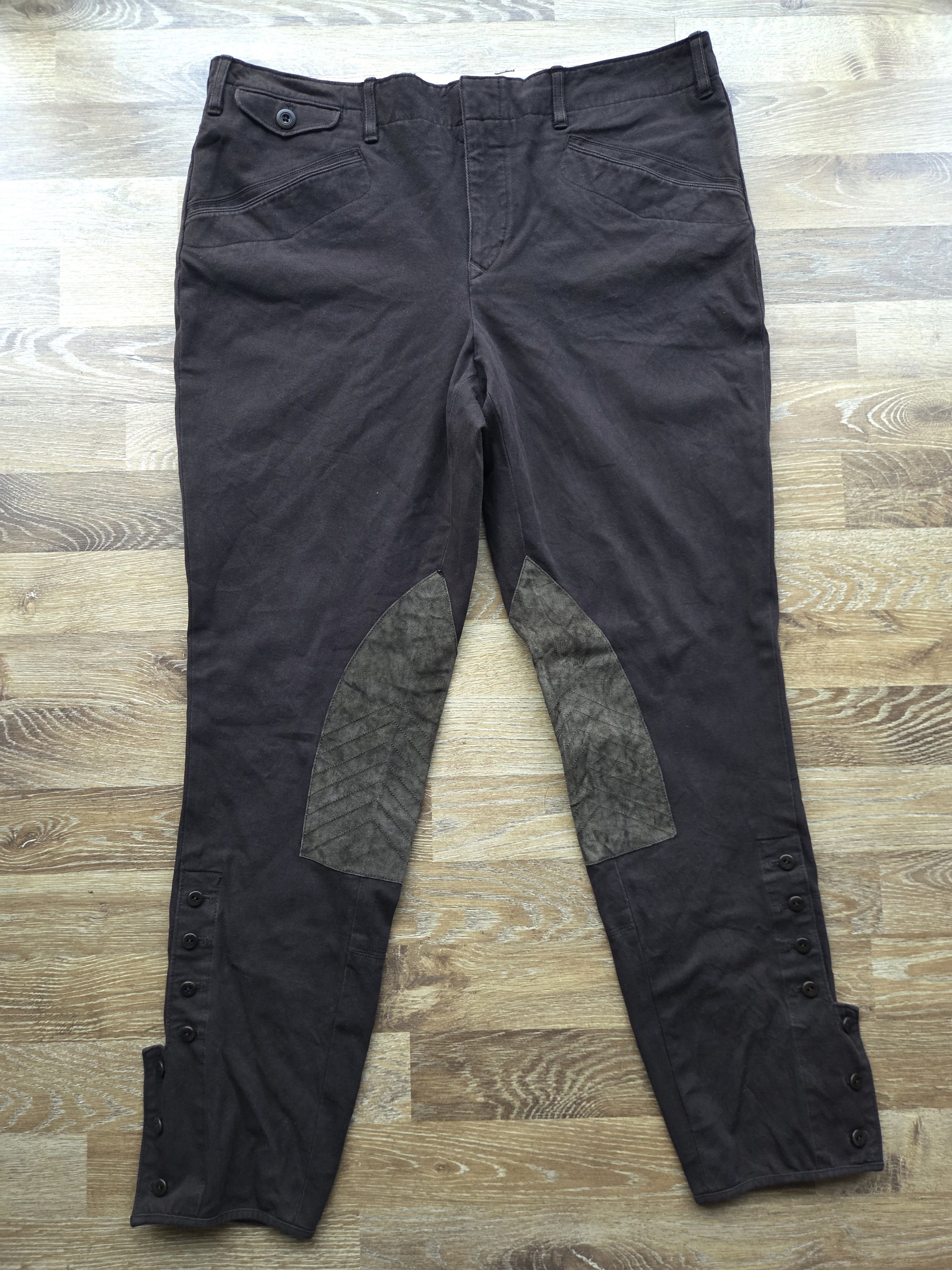 Polo Ralph Lauren Ralph Lauren RL Jodhpur Equestrian Riding Dark Brown Pants Size 34" / US 12 / IT 48 - 1 Thumbnail