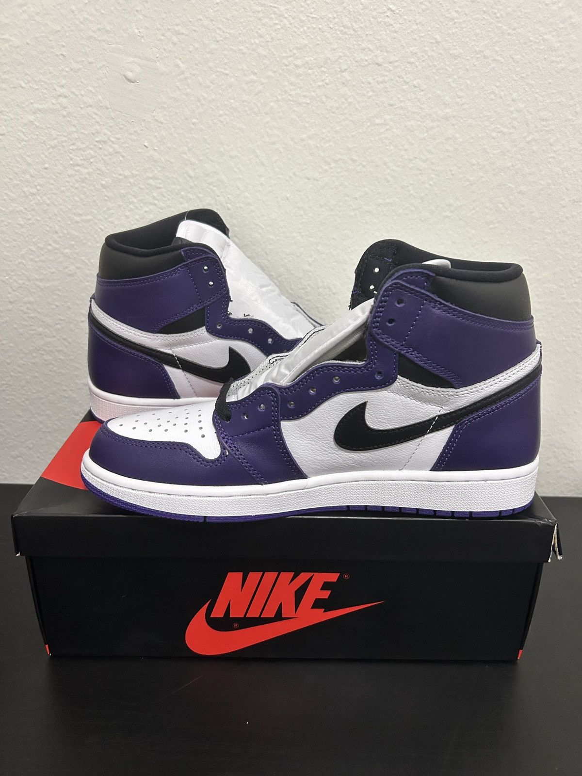 Jordan Brand Jordan 1 High Court Purple 🍇 Size US 8.5 / EU 41-42 - 6 Thumbnail