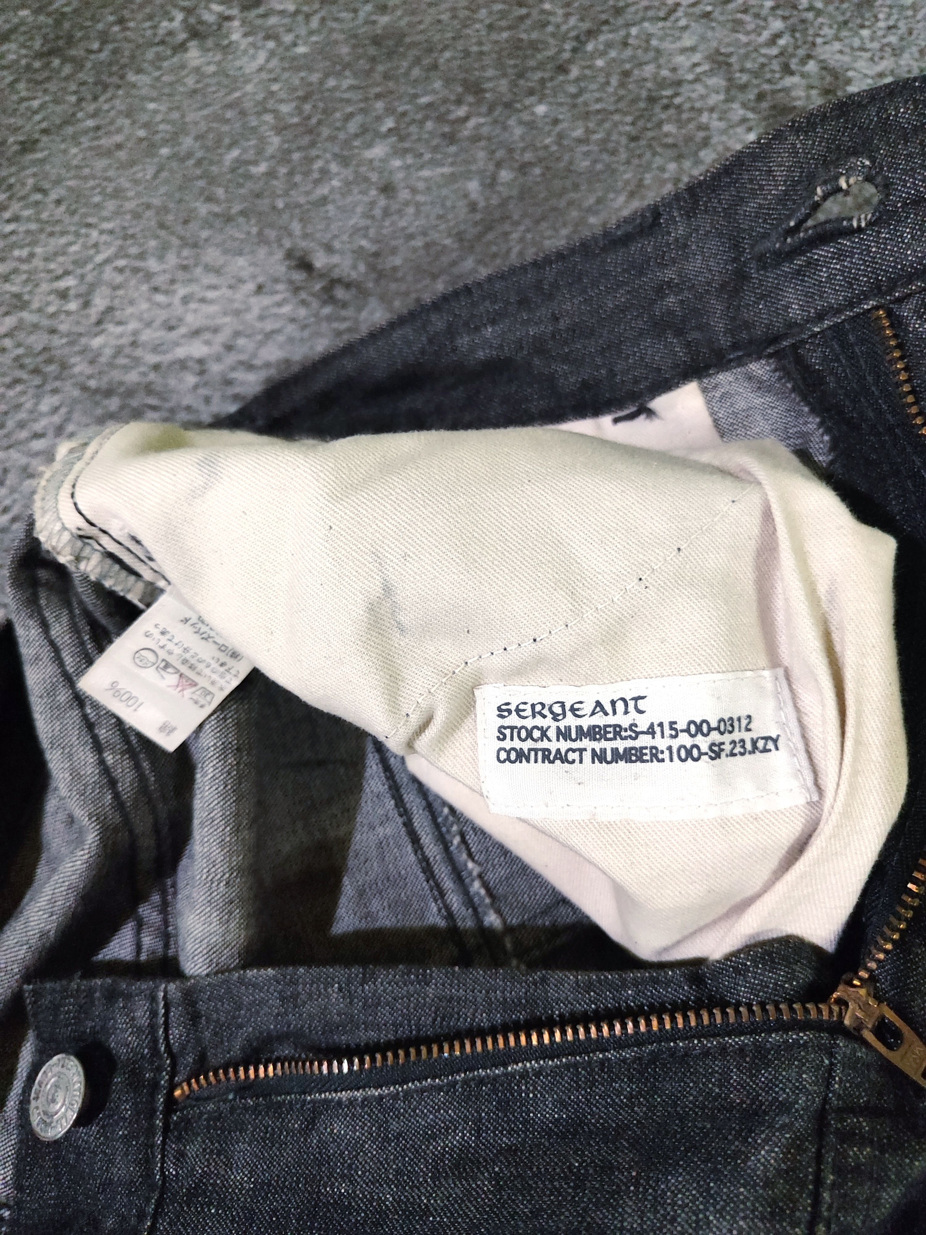 Japanese Brand Y2k Japanese Sergeants Jeans Size US 29 - 6 Thumbnail