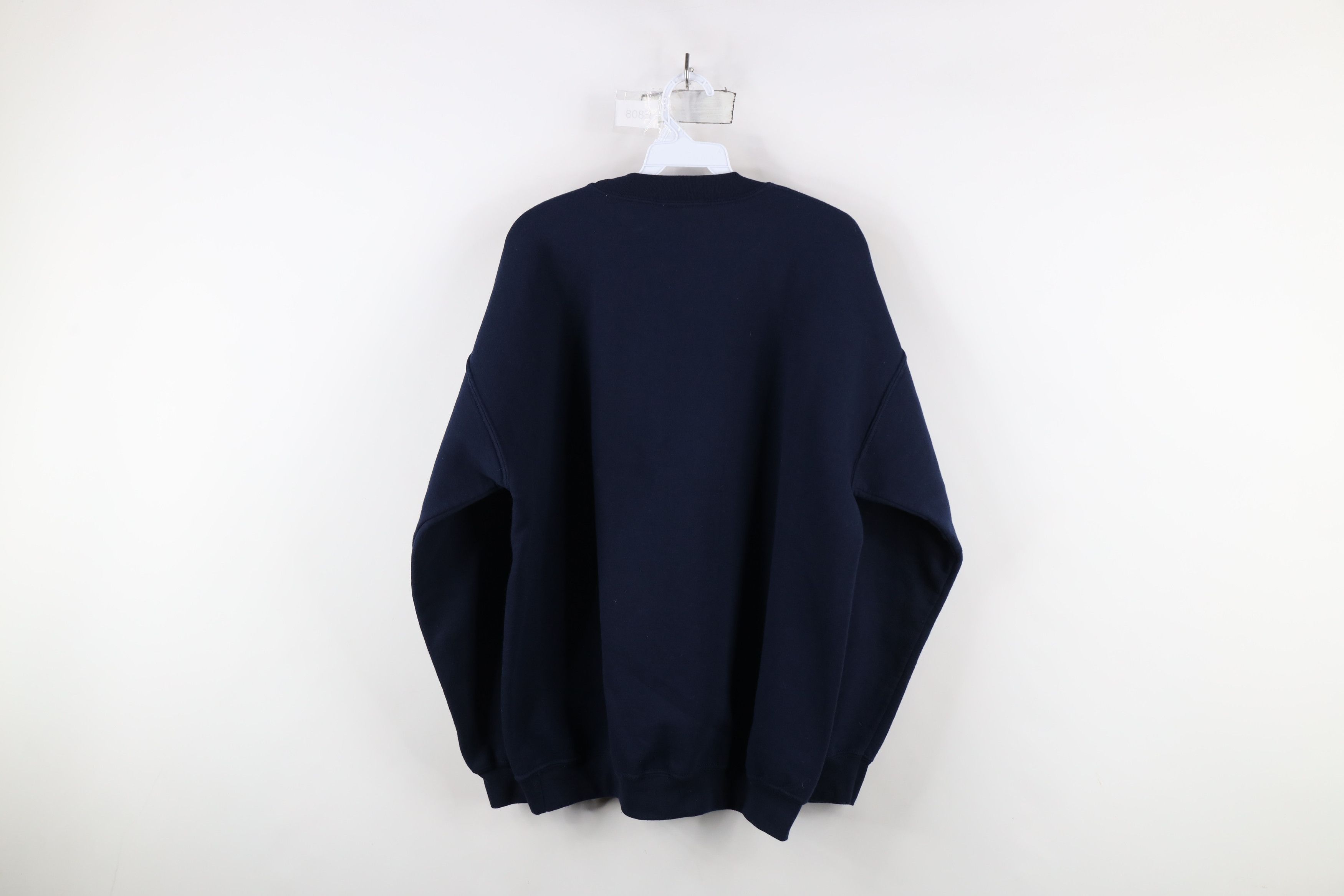Vintage Vintage 90s Streetwear North Michigan Nature Sweatshirt Blue Size US L / EU 52-54 / 3 - 9 Thumbnail