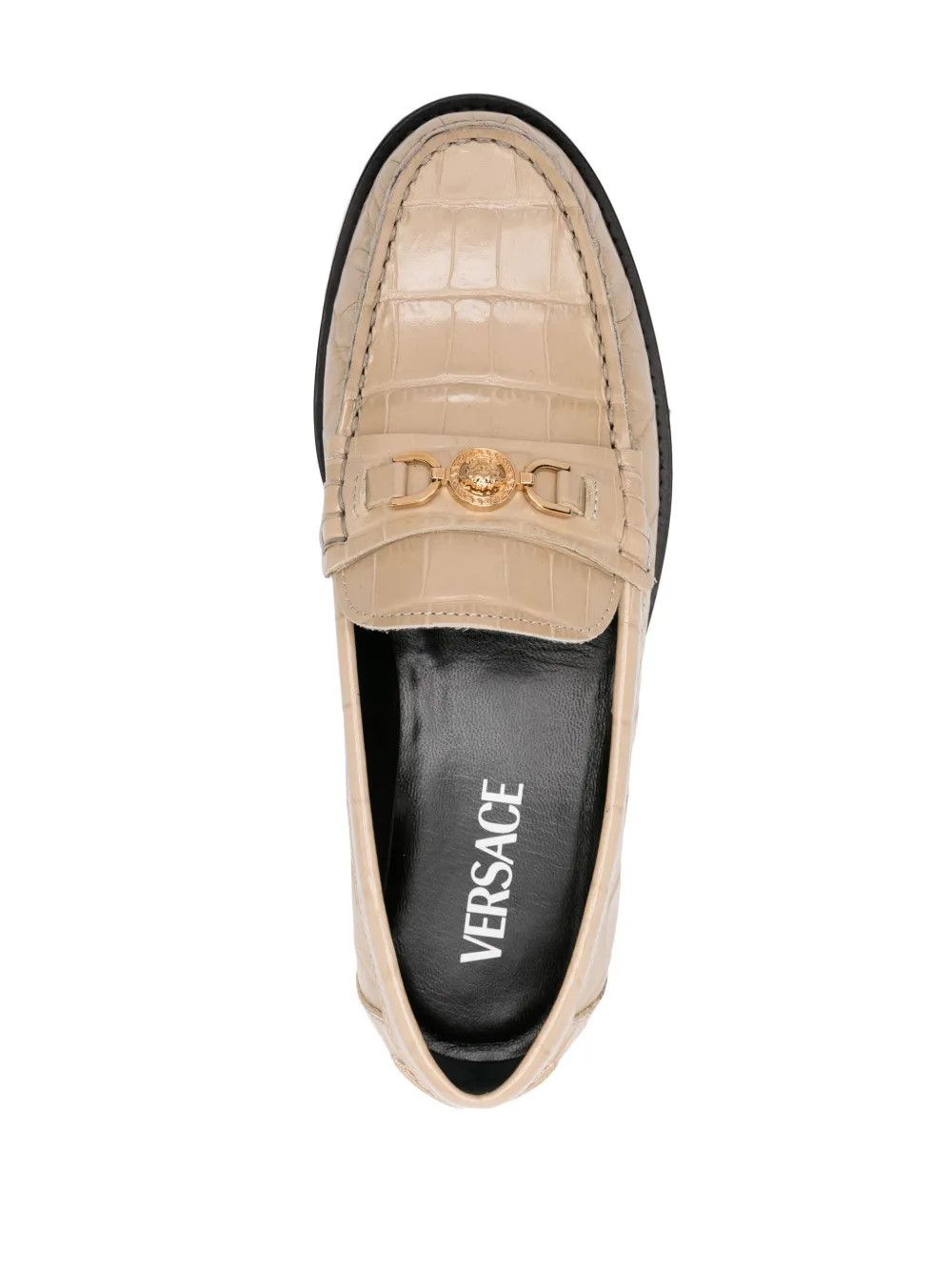 Versace o1y0226 Loafers in Beige Size US 6 / IT 36 - 4 Thumbnail