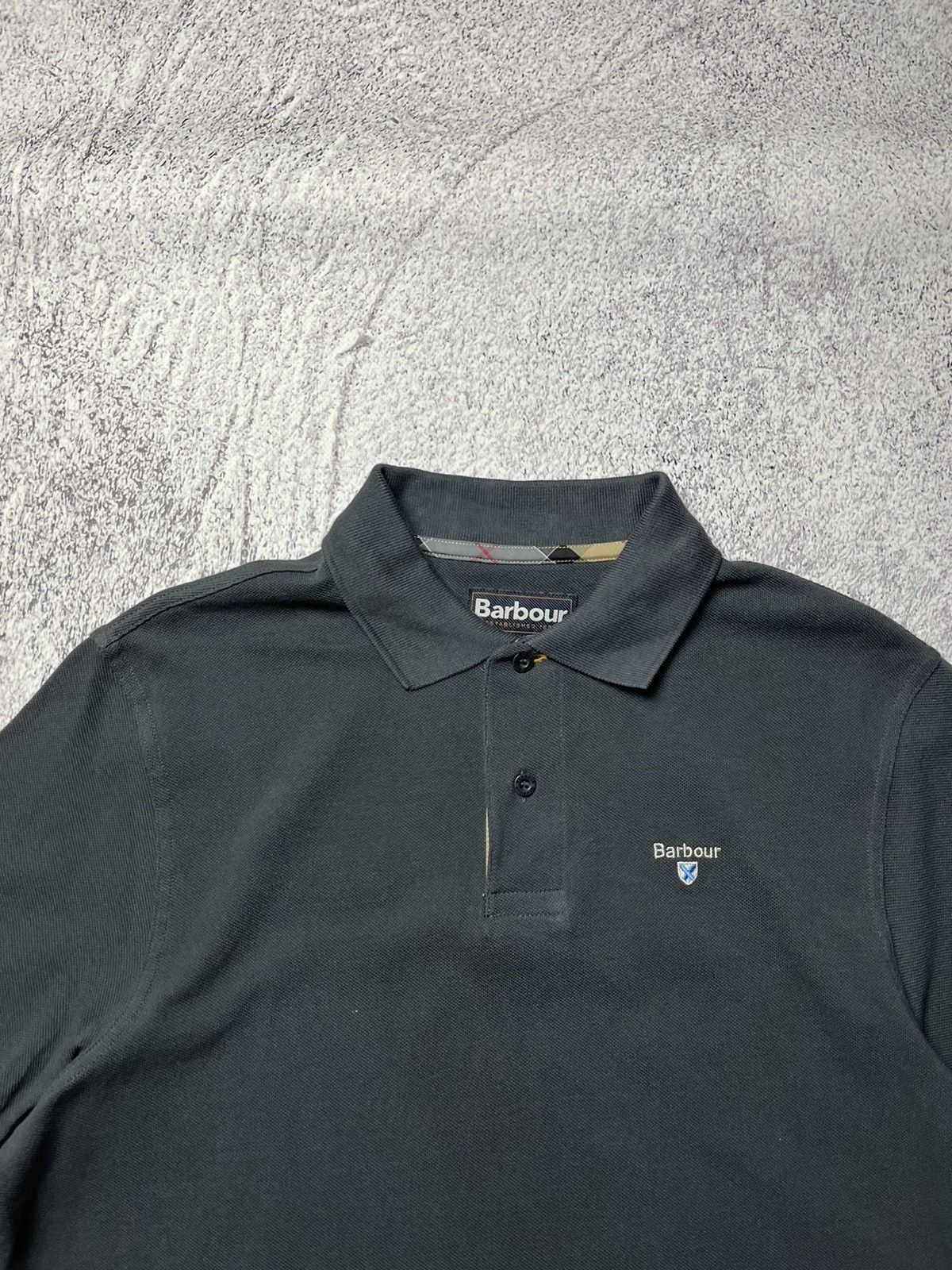 Barbour Vintage Mens Polo Barbour Logo T-Shirt Top Size US M / EU 48-50 / 2 - 4 Thumbnail