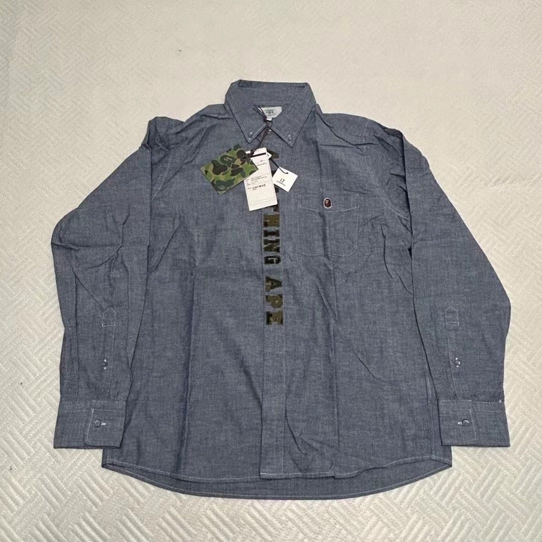 Bape BAPE SHIRT Size US L / EU 52-54 / 3 - 1 Thumbnail